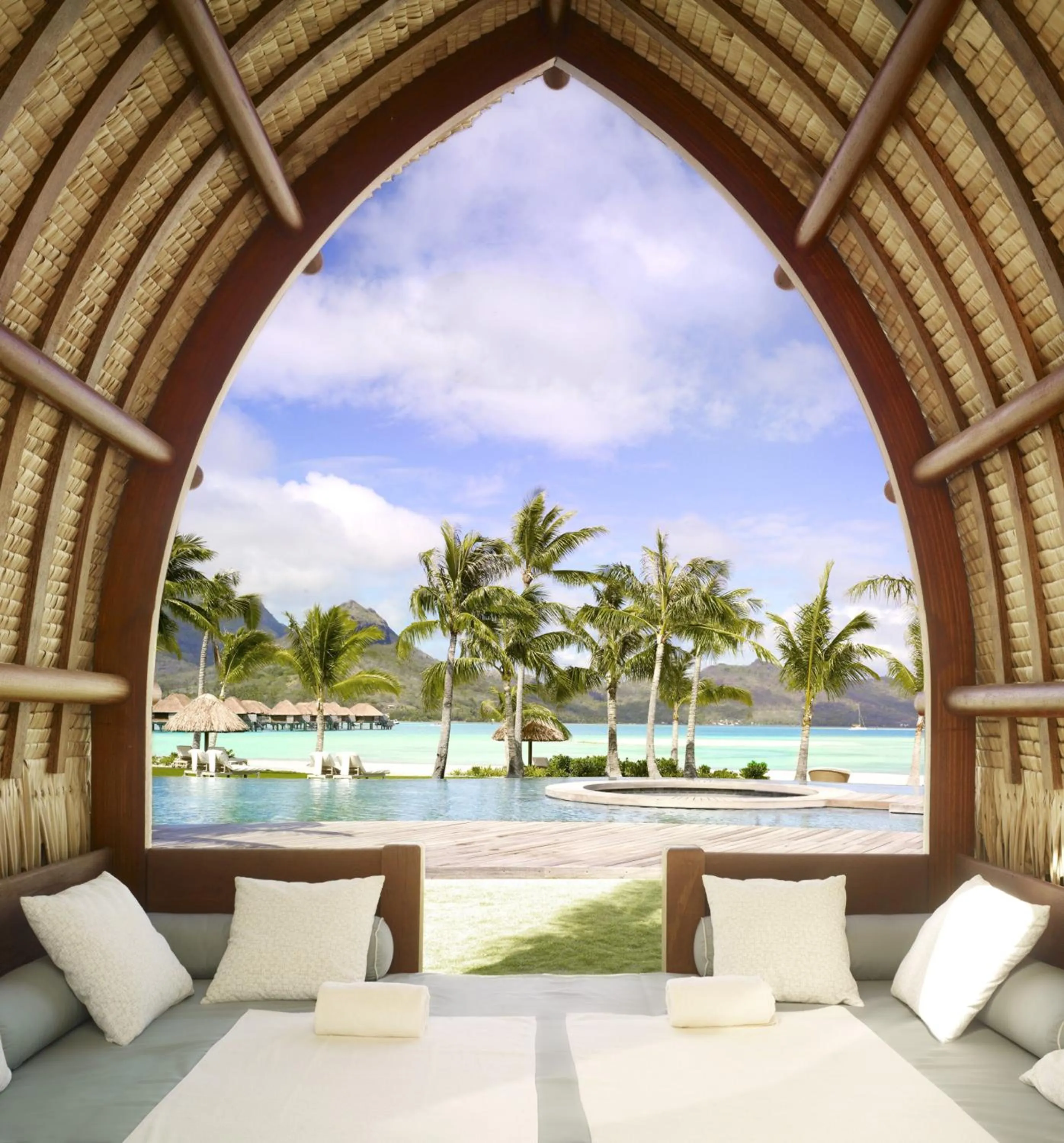 Patio in Four Seasons Resort Bora Bora