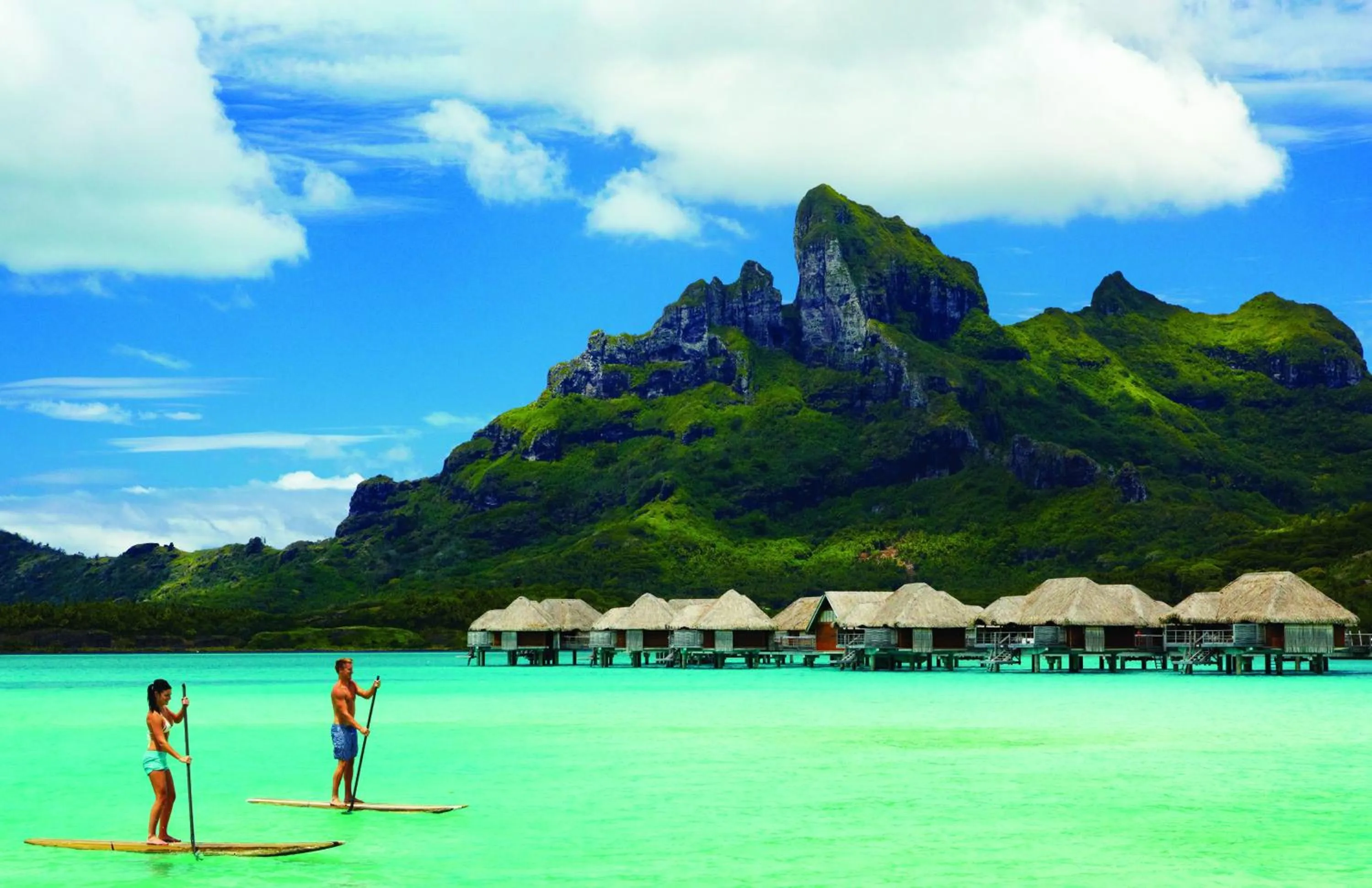 Day in Four Seasons Resort Bora Bora