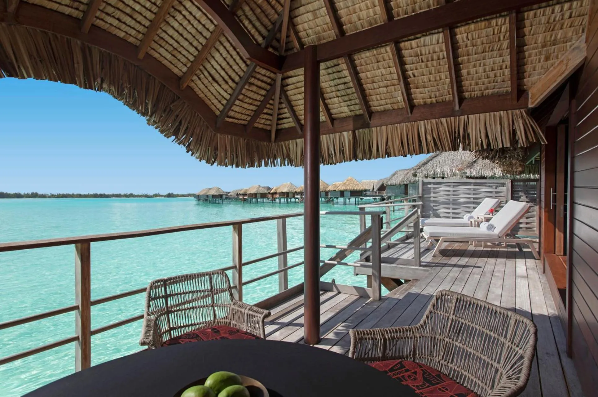 Balcony/Terrace in Four Seasons Resort Bora Bora