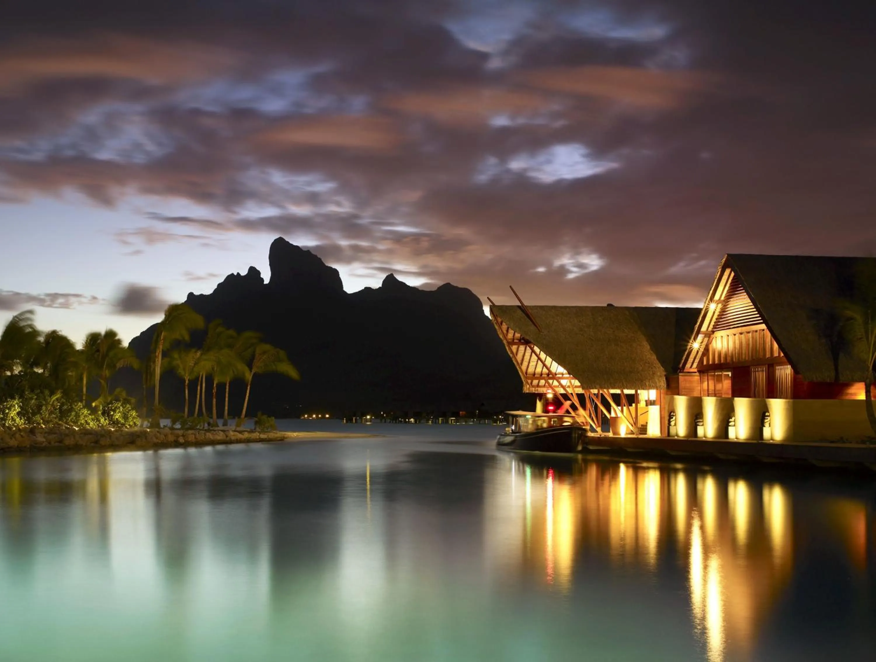 Property building in Four Seasons Resort Bora Bora