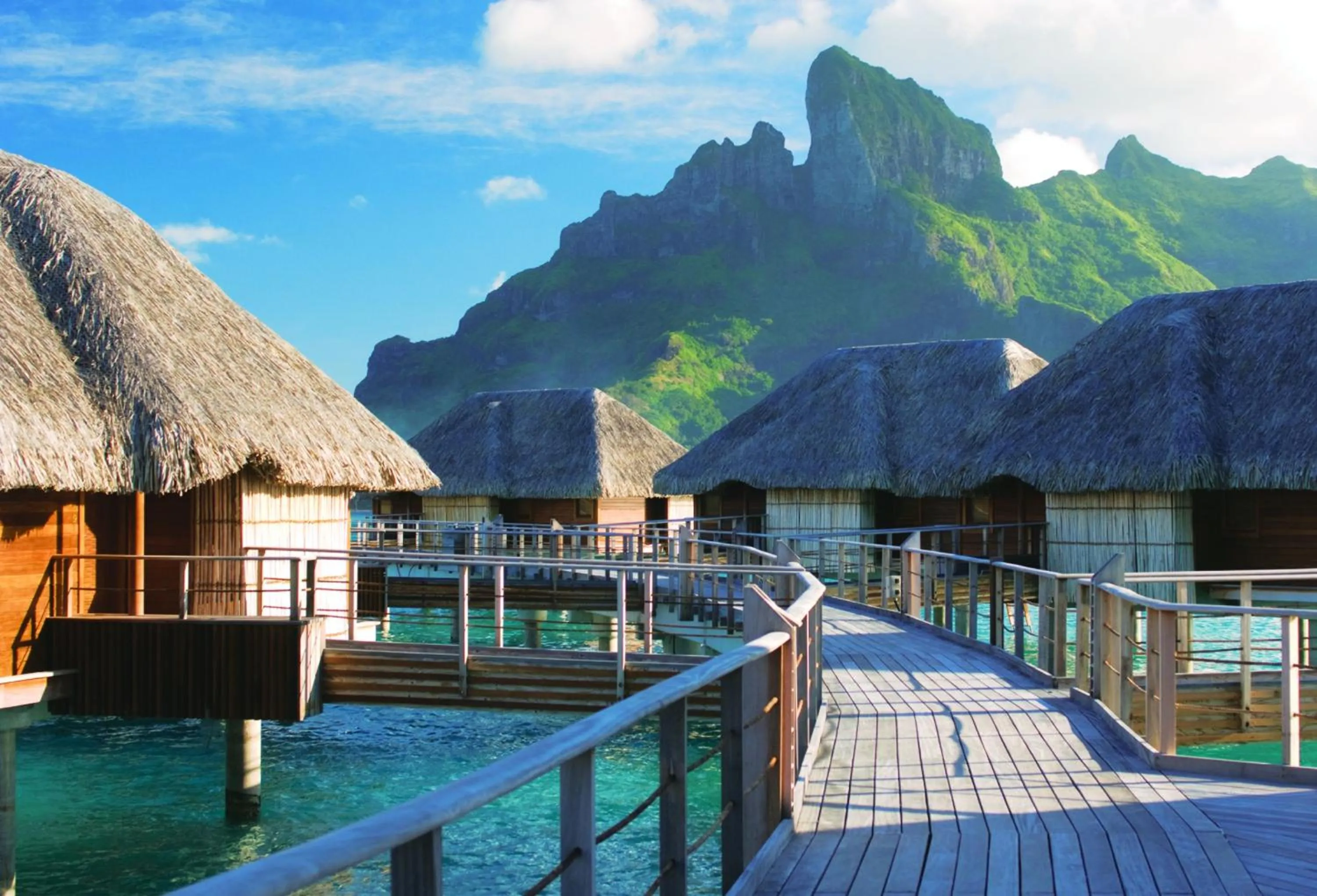 Property building in Four Seasons Resort Bora Bora
