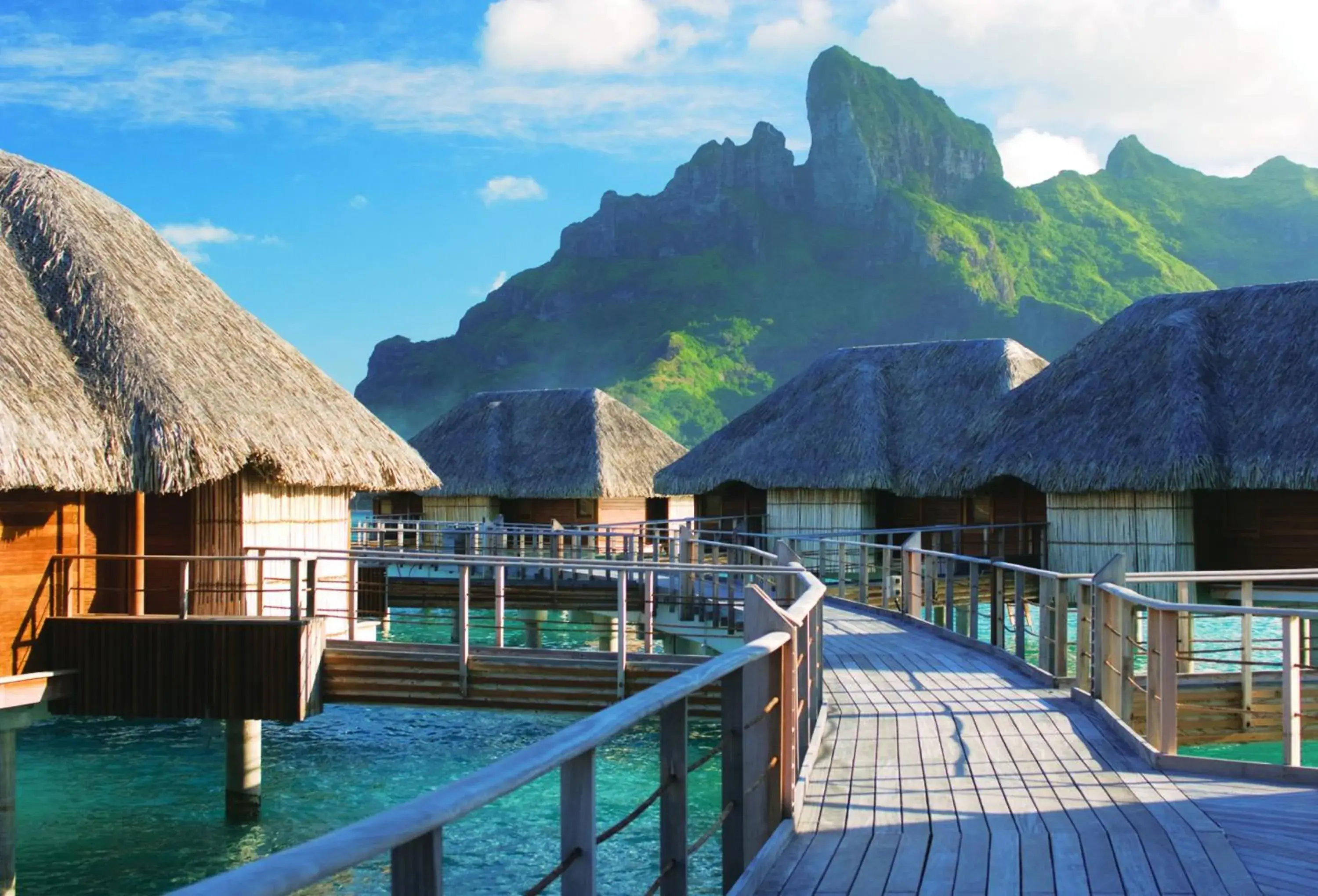 Property building in Four Seasons Resort Bora Bora Property building in Four Seasons Resort Bora Bora
