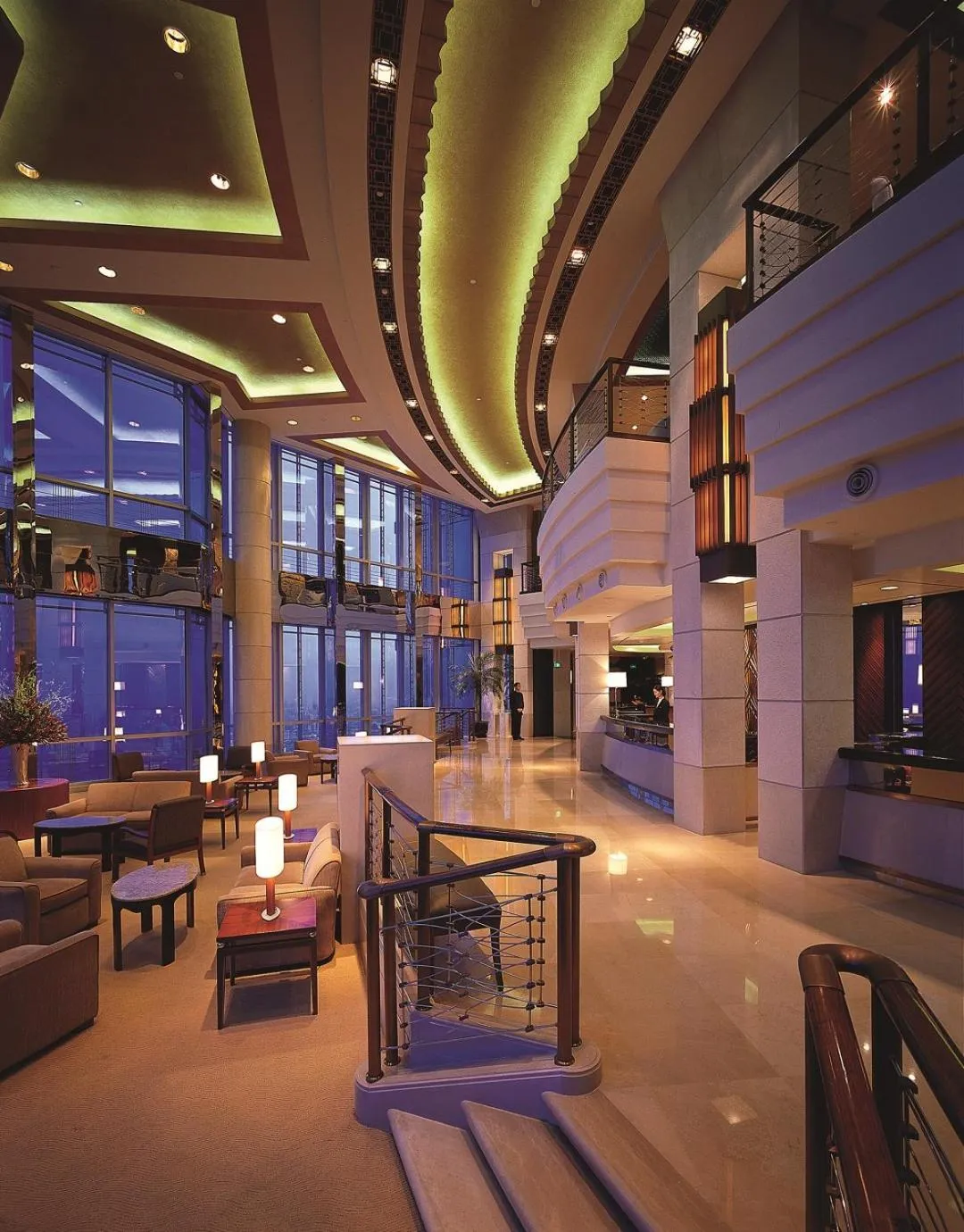 Lobby or reception in Grand Hyatt Shanghai