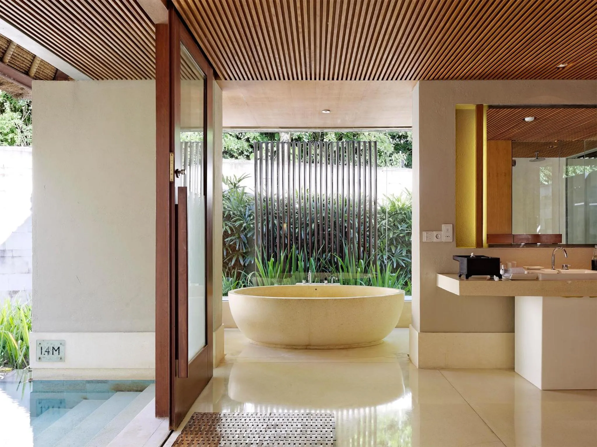 Bathroom in The Bale Nusa Dua by LifestyleRetreats