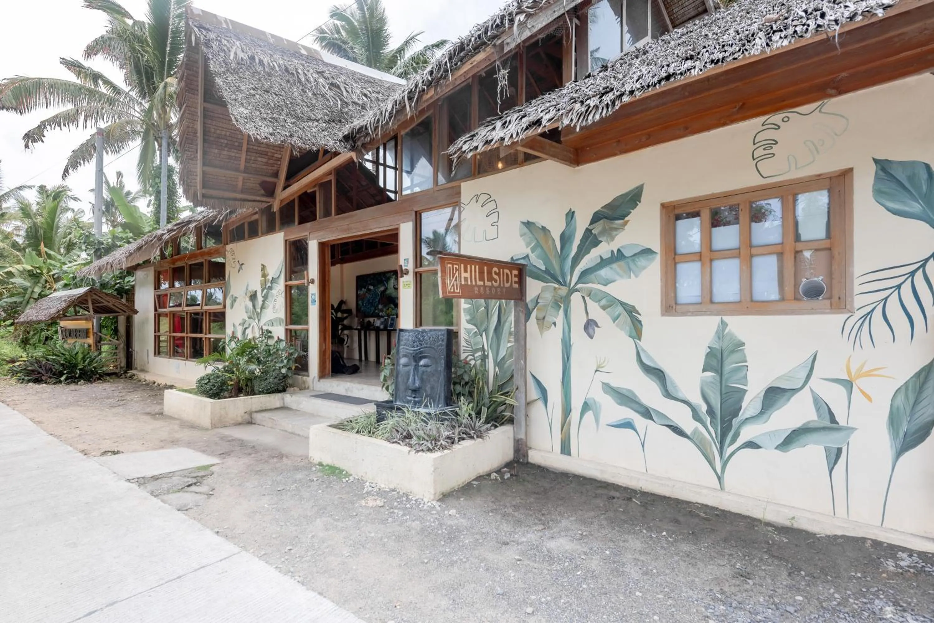 Property building in The Hillside Resort Siargao