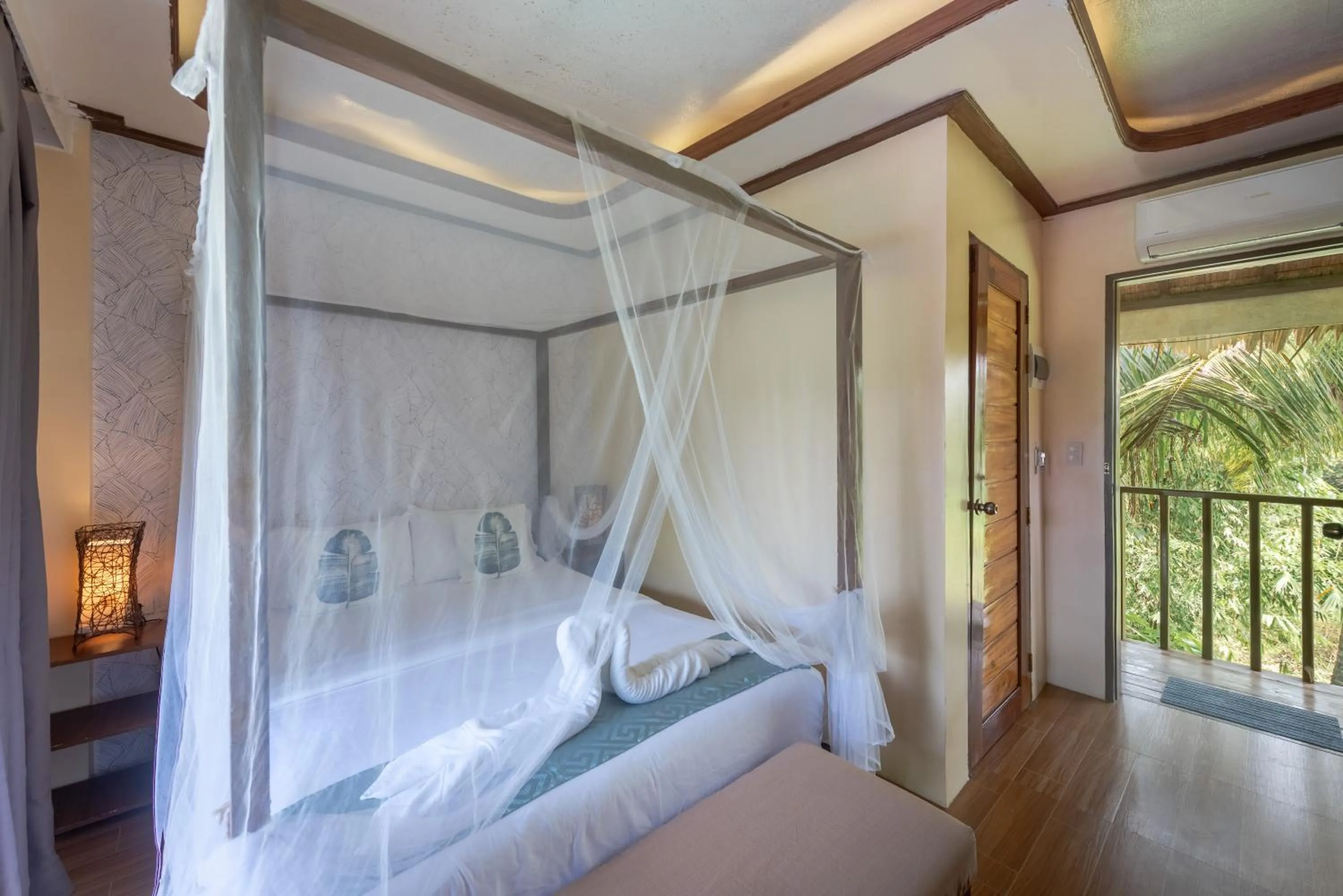 Bed in The Hillside Resort Siargao
