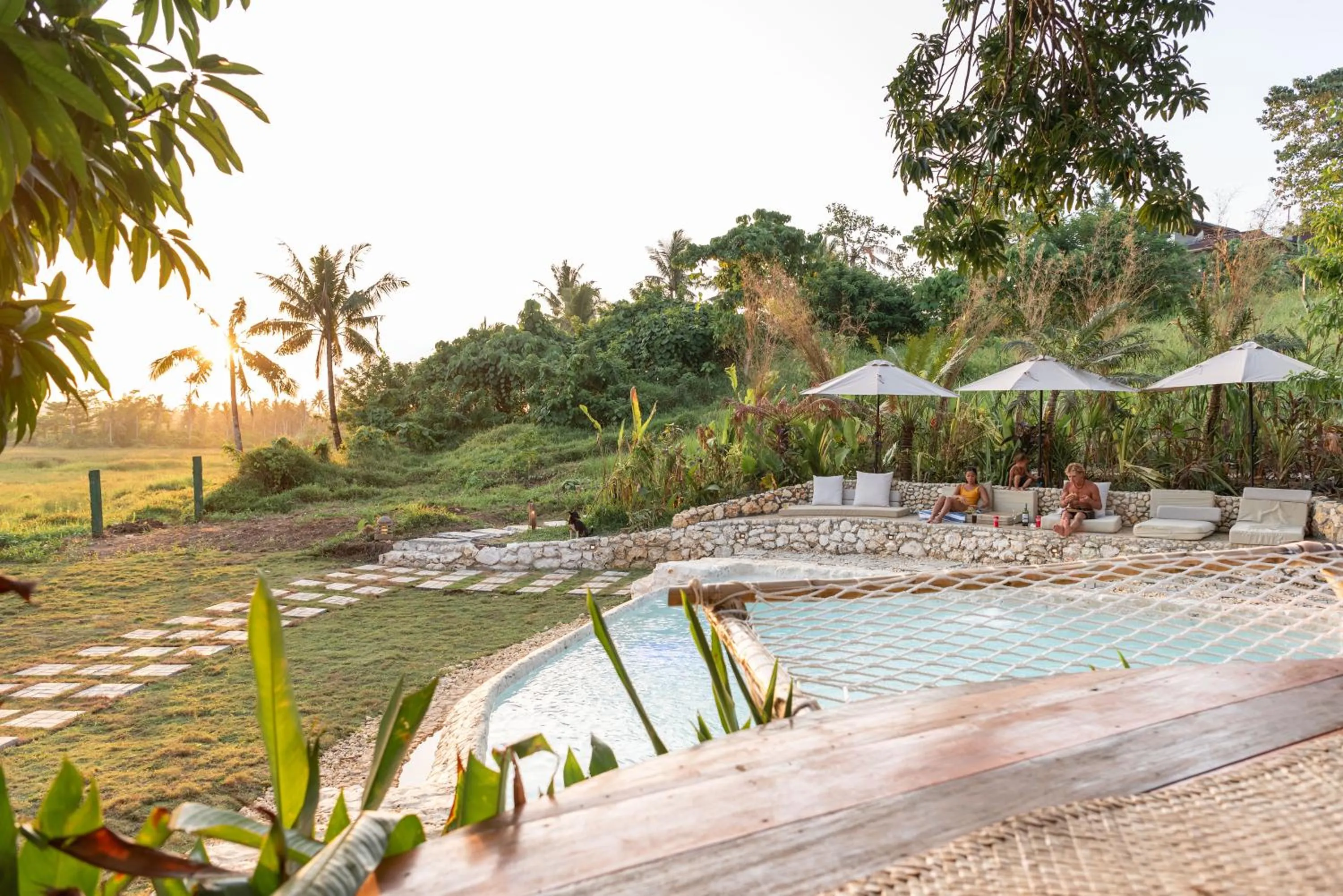 Natural landscape in The Hillside Resort Siargao