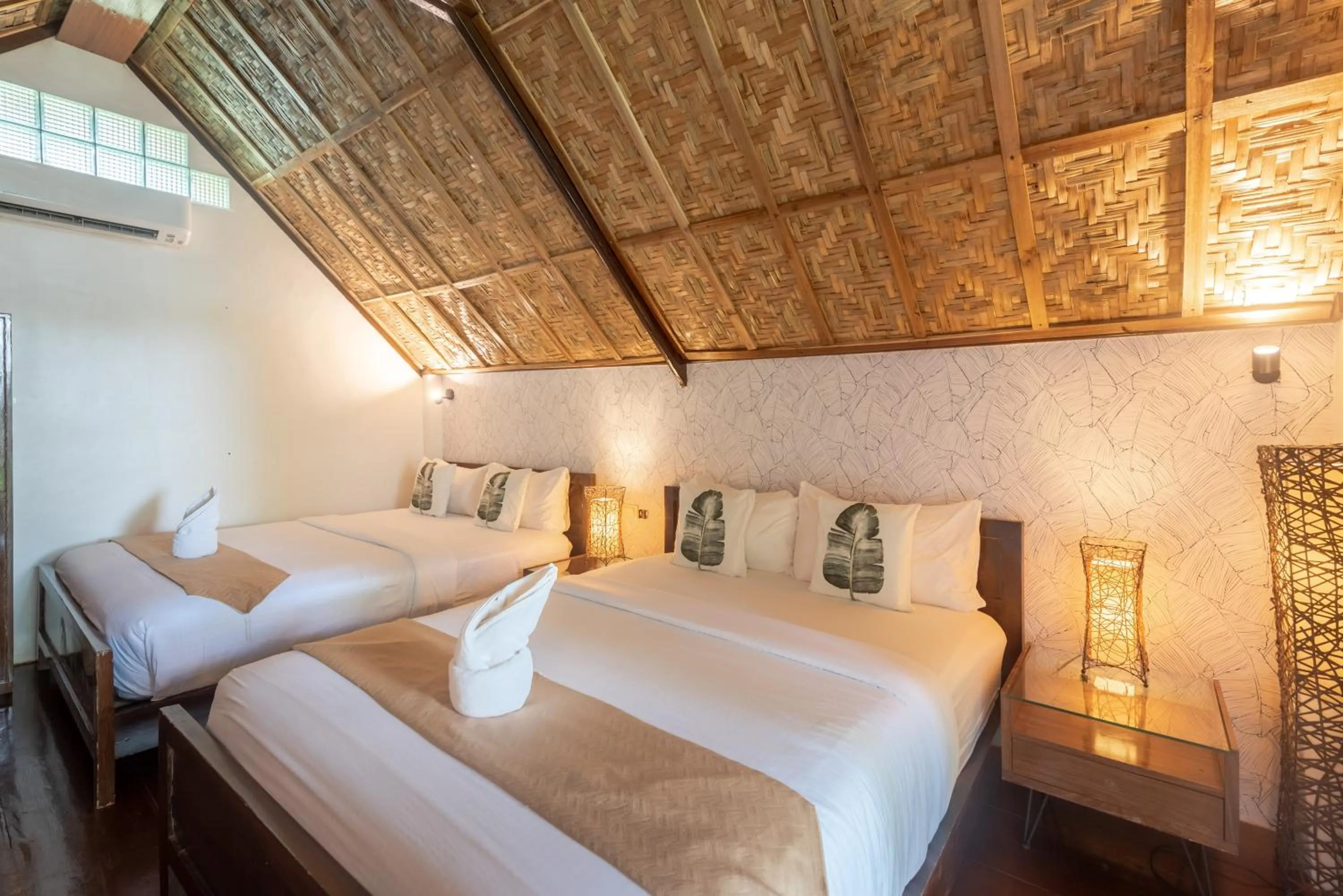 Bed in The Hillside Resort Siargao