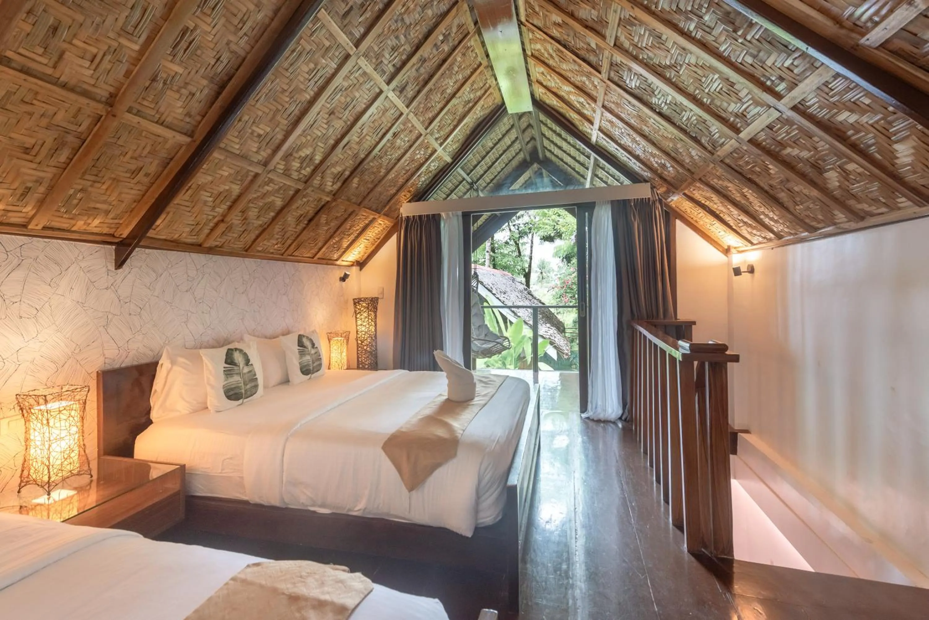 Bed in The Hillside Resort Siargao