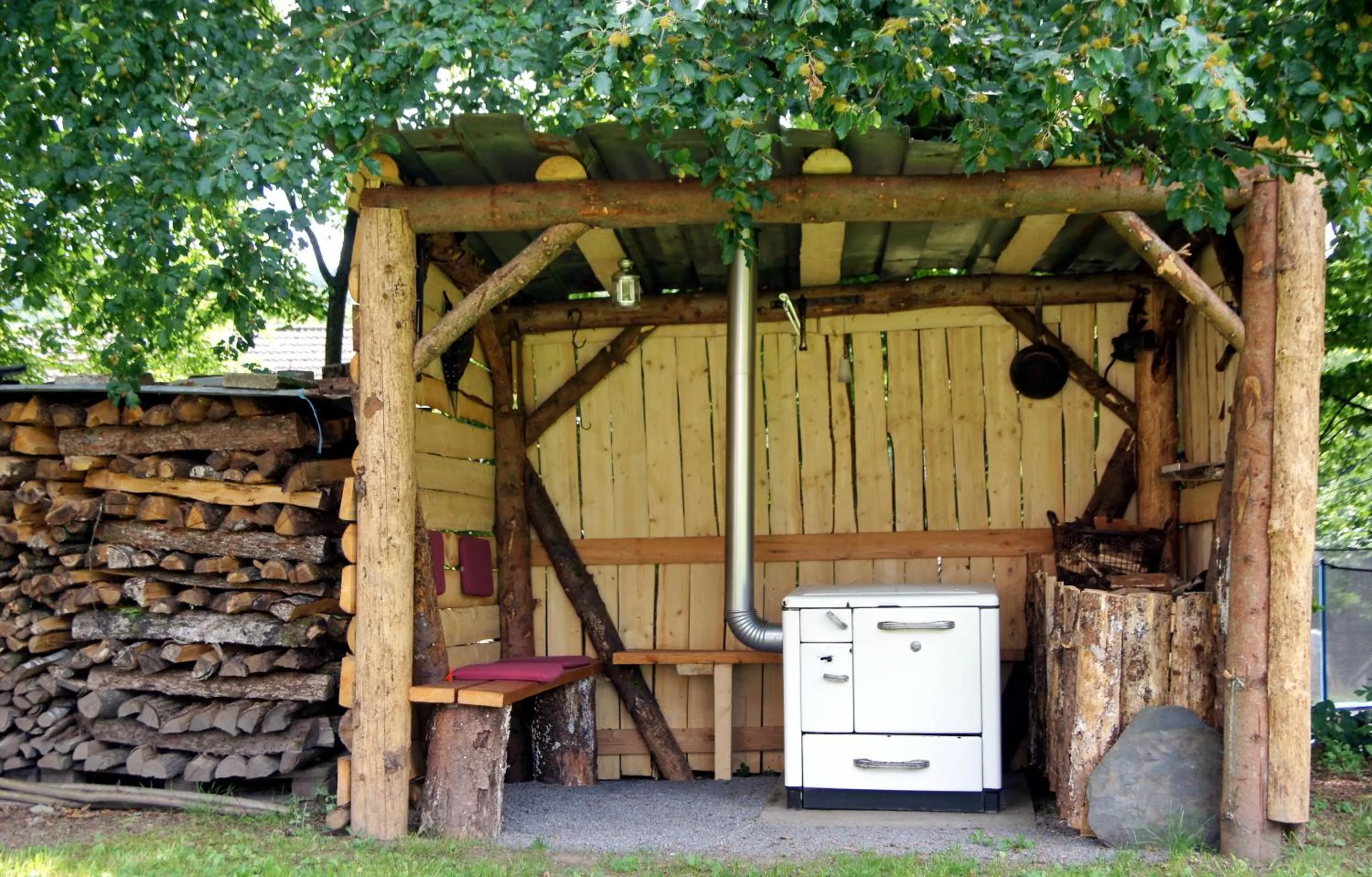 Garden in Gasthof Schumacher Hotel garni
