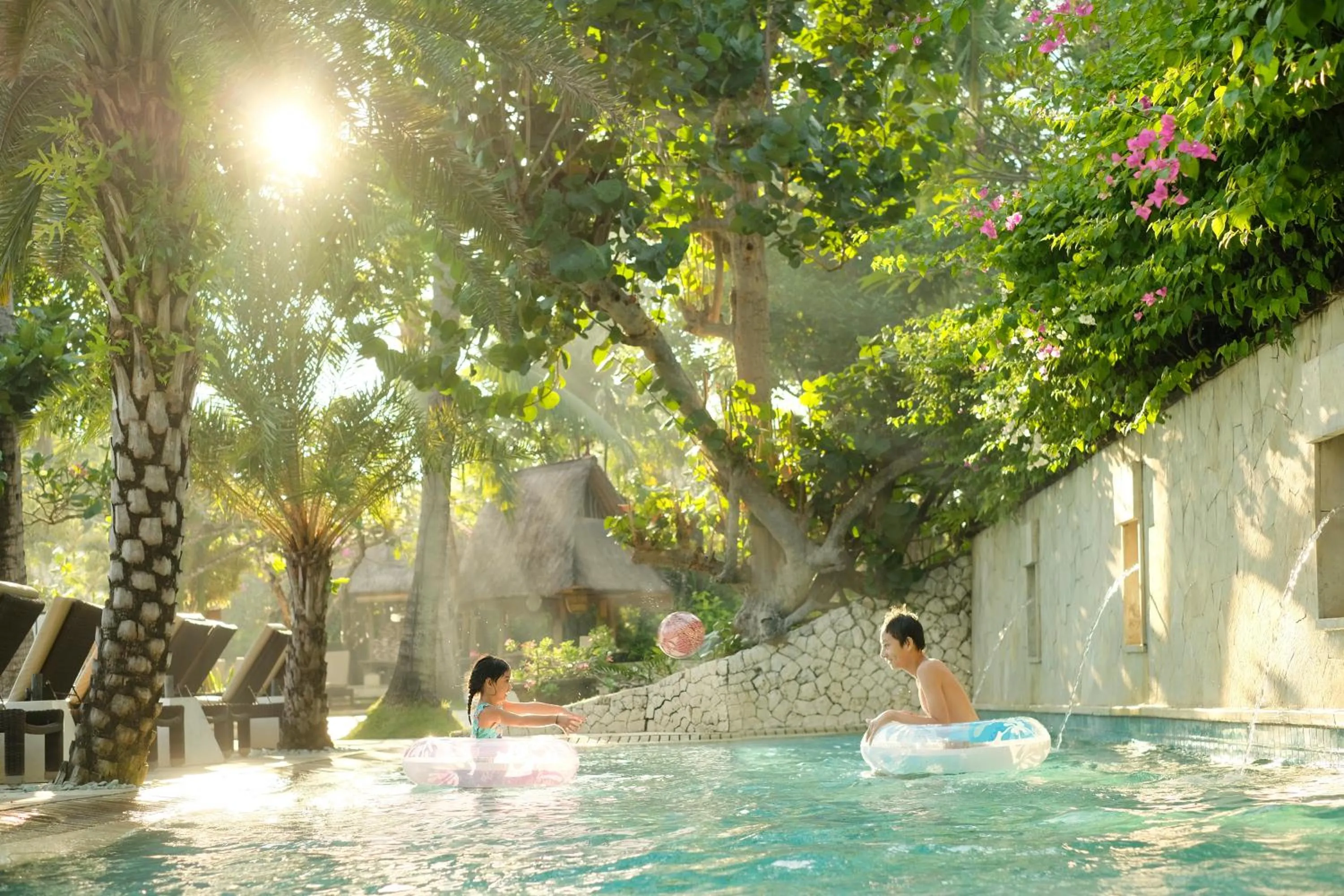 Swimming pool in Padma Resort Legian