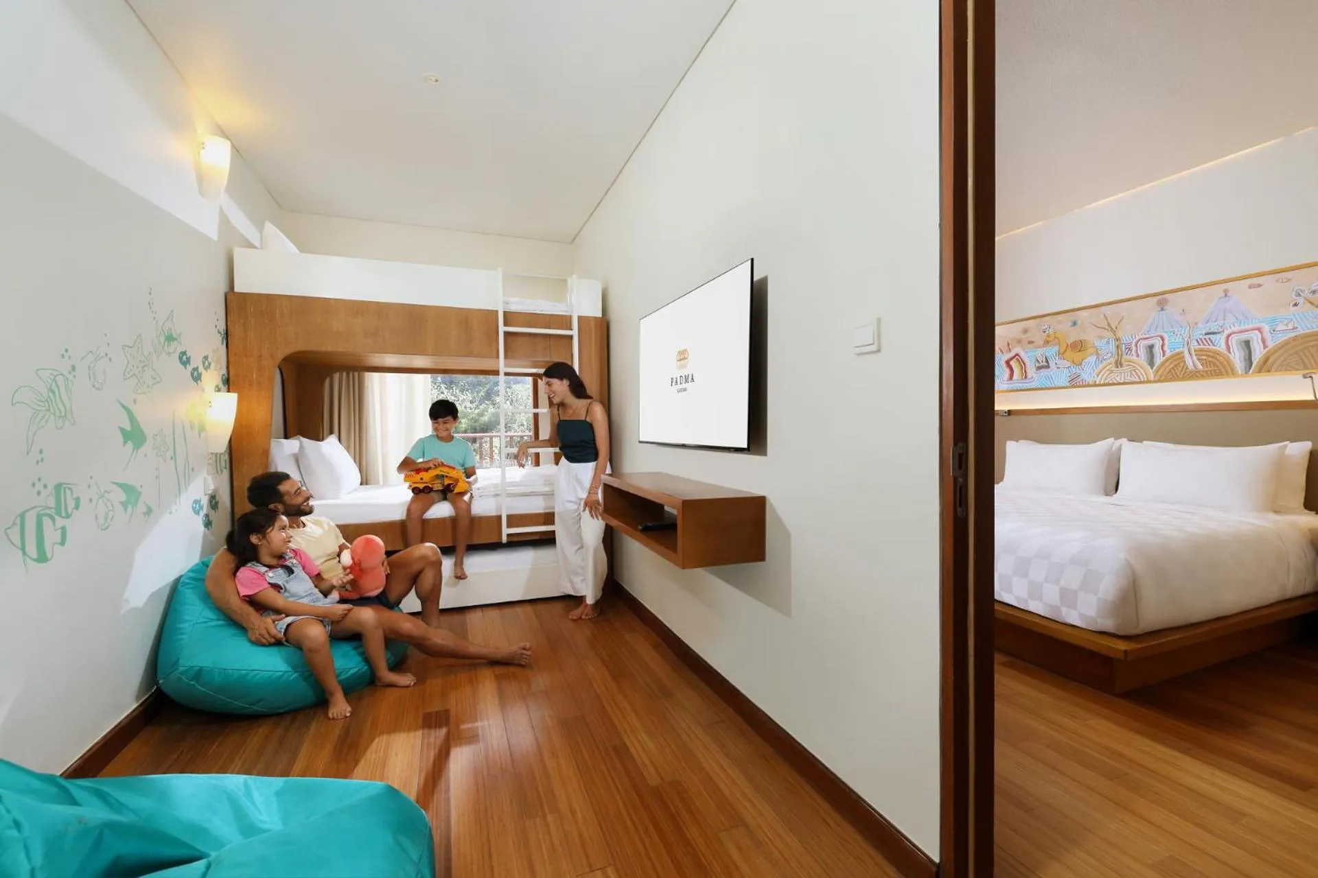 Bedroom, Bed in Padma Resort Legian