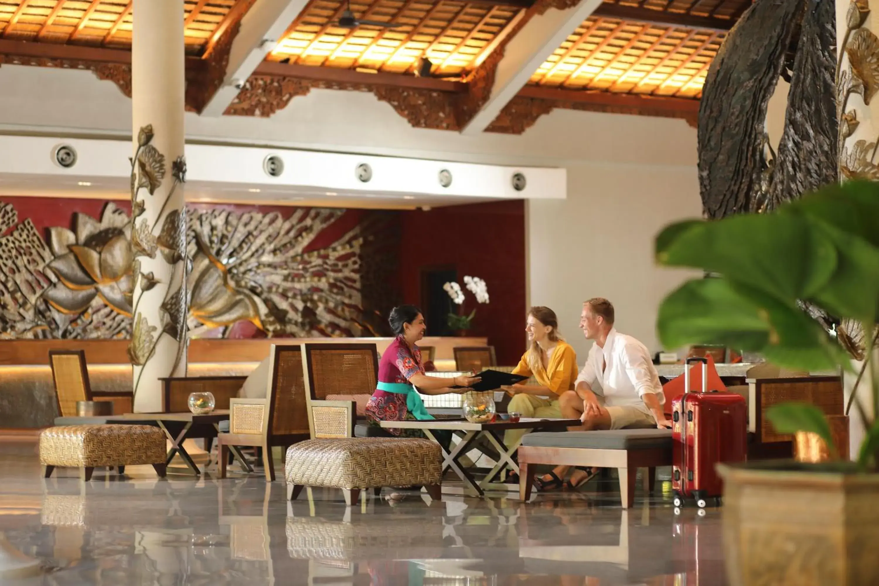 Lobby or reception in Padma Resort Legian Lobby or reception in Padma Resort Legian