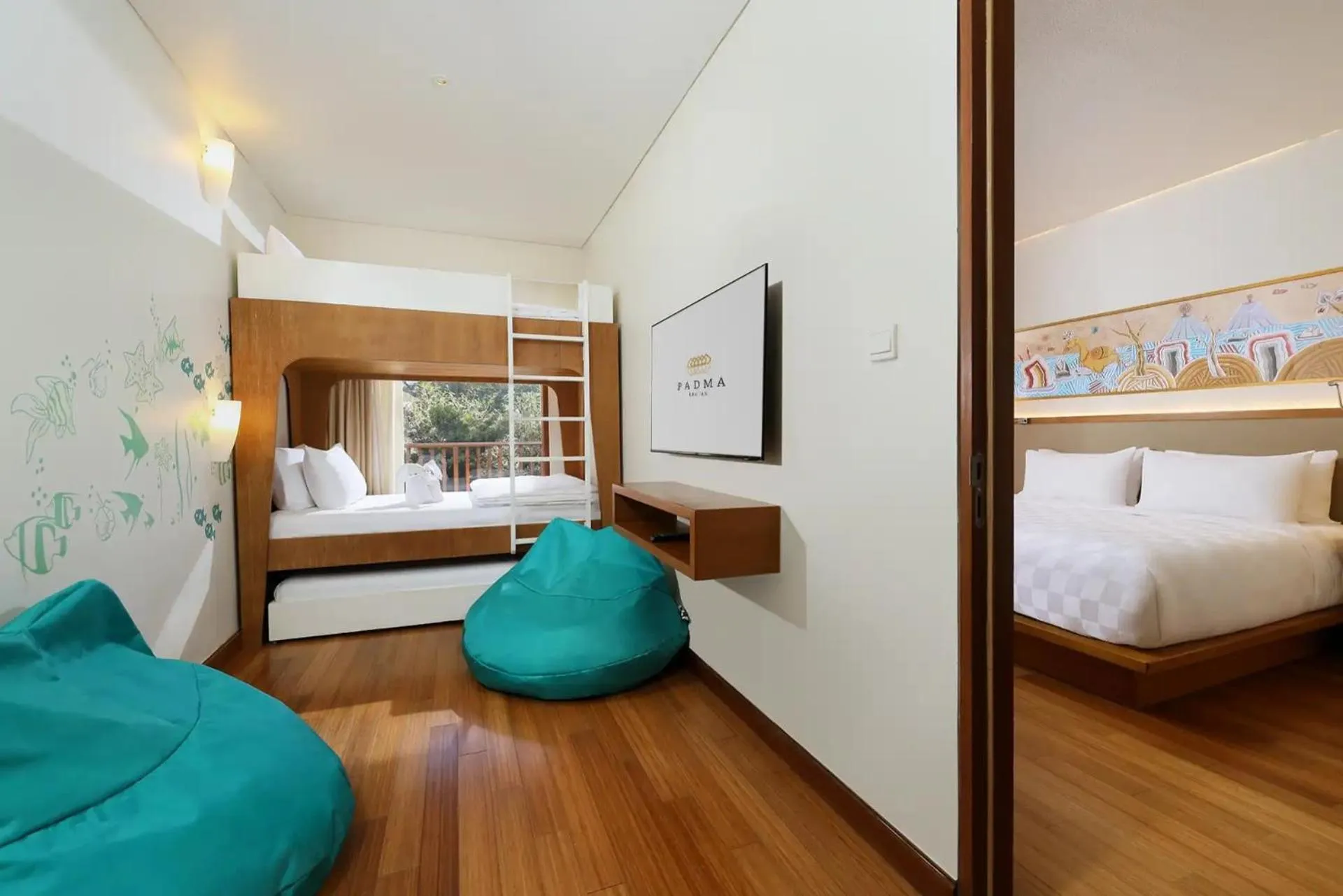 bunk bed, Bed in Padma Resort Legian