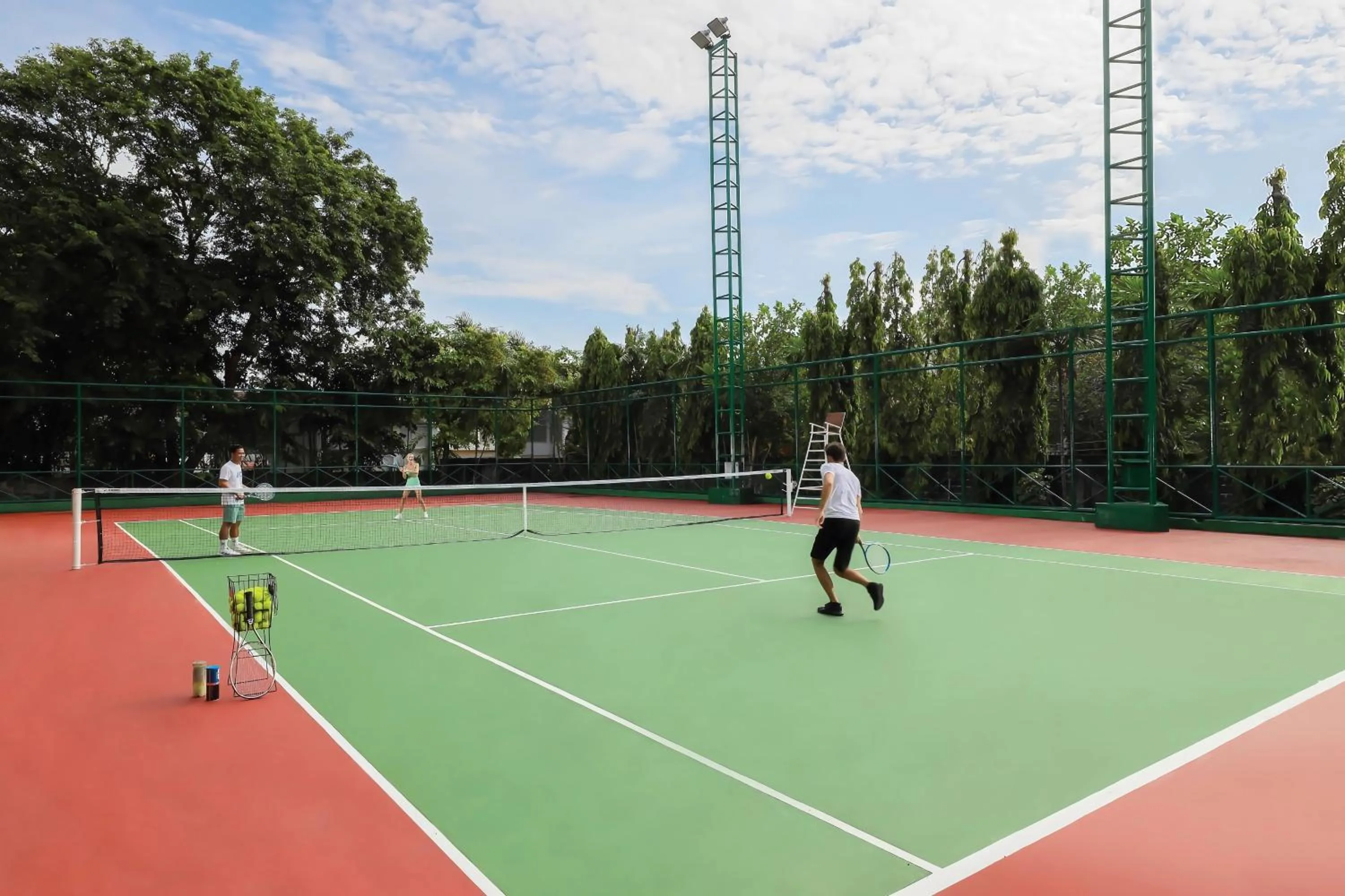 Tennis court in Padma Resort Legian