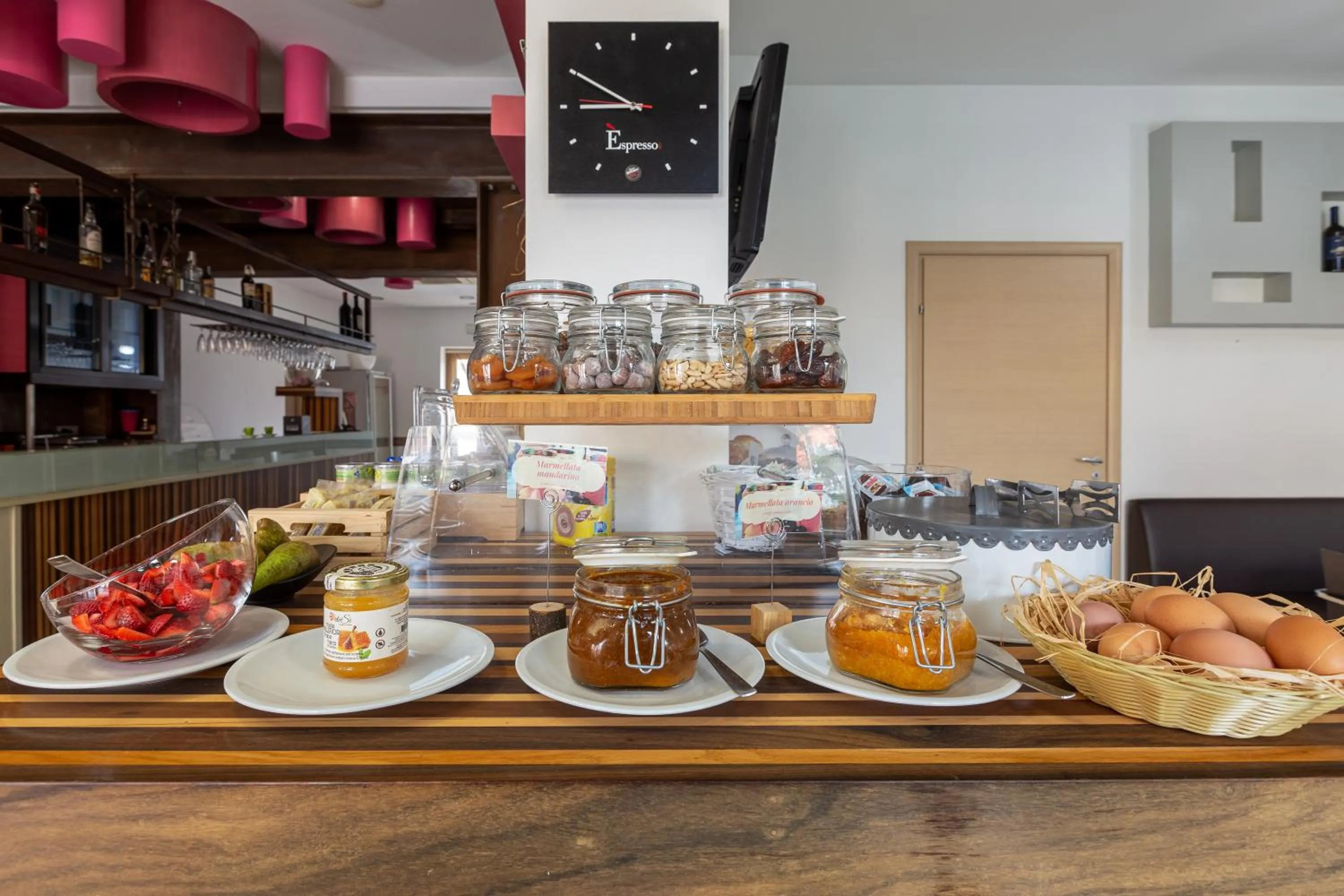 Buffet breakfast in diVino Hotel