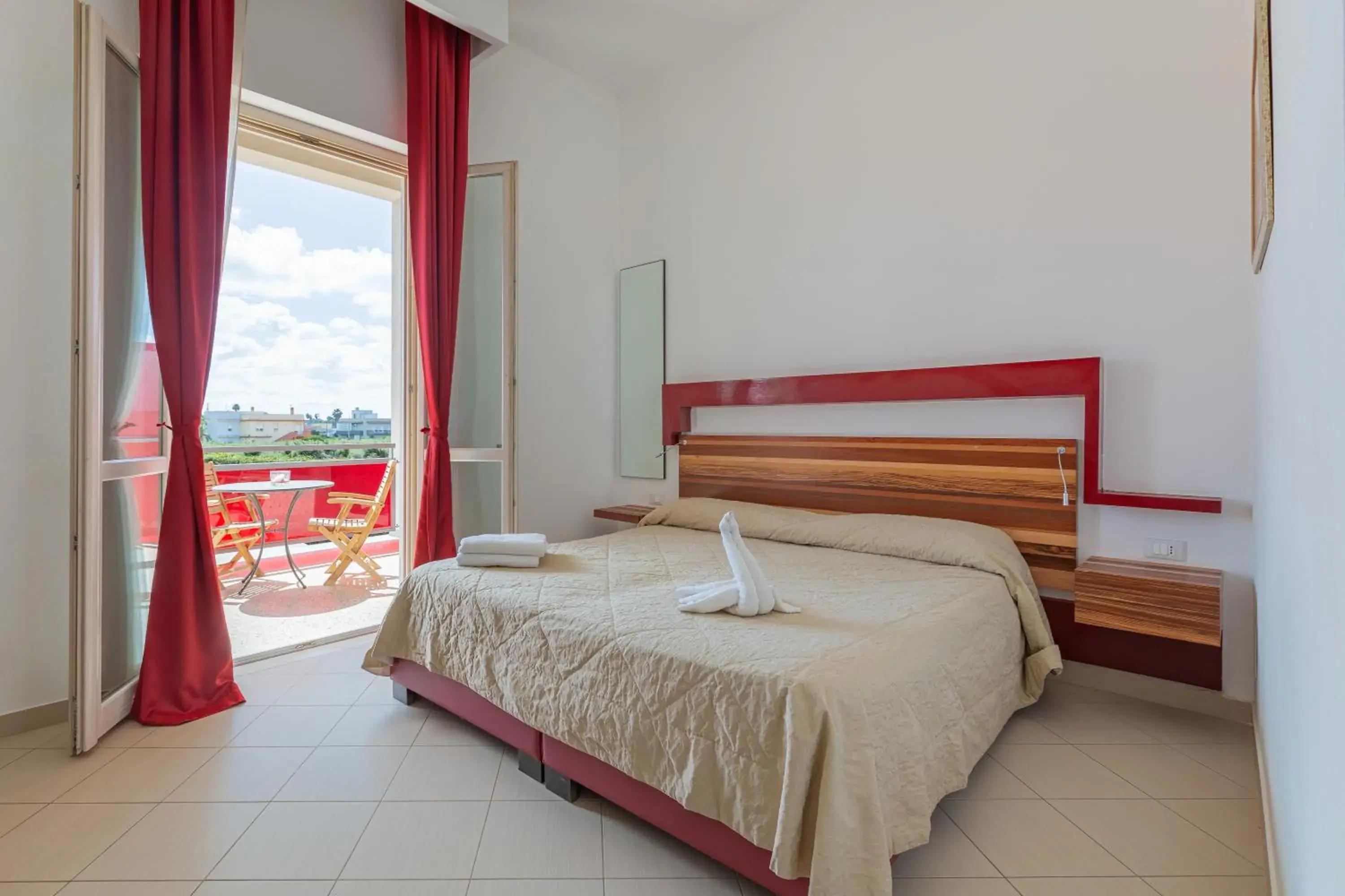 Patio, Bed in diVino Hotel Patio, Bed in diVino Hotel