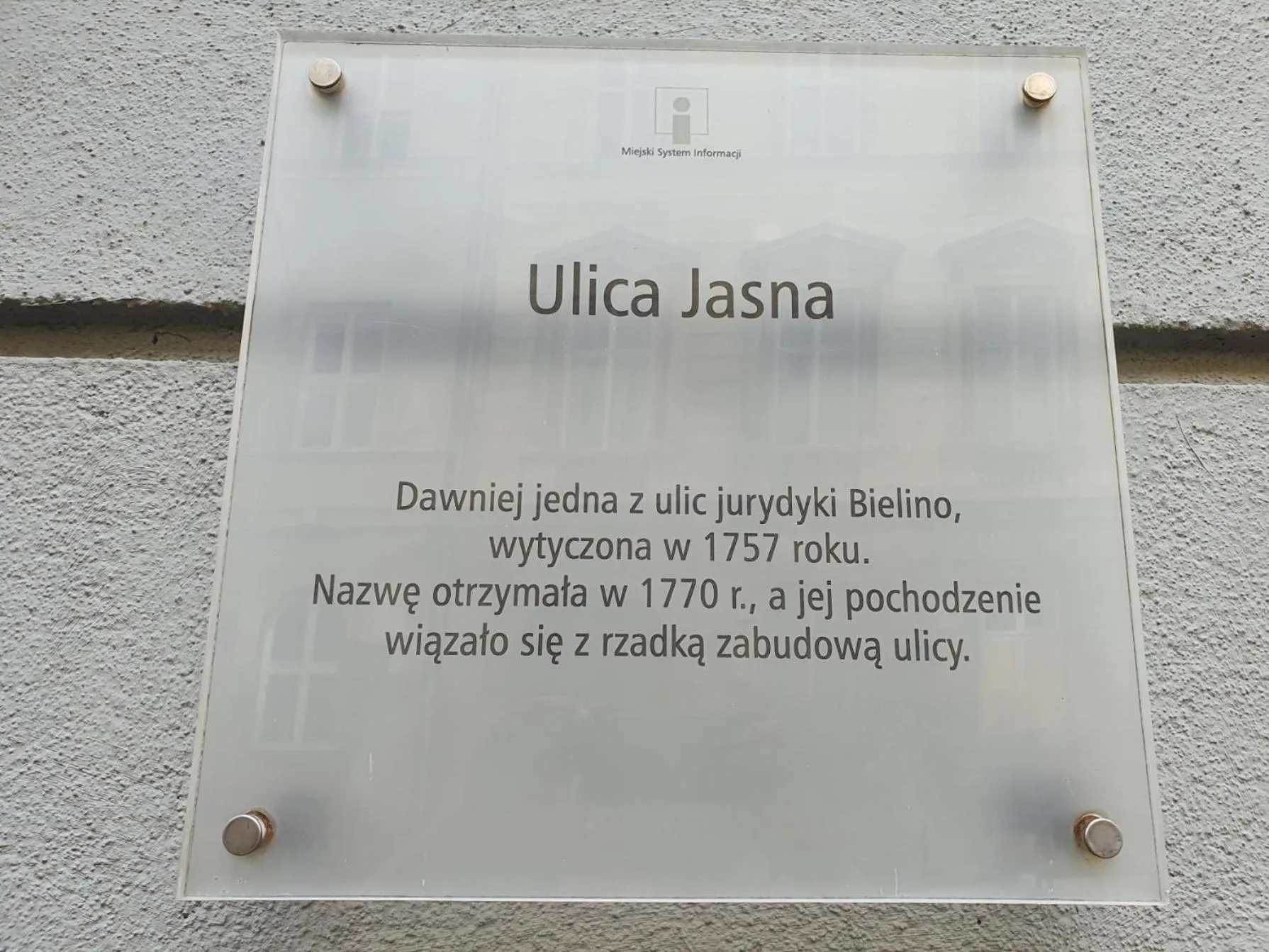 Property building in Jasna Hostelik self check-in