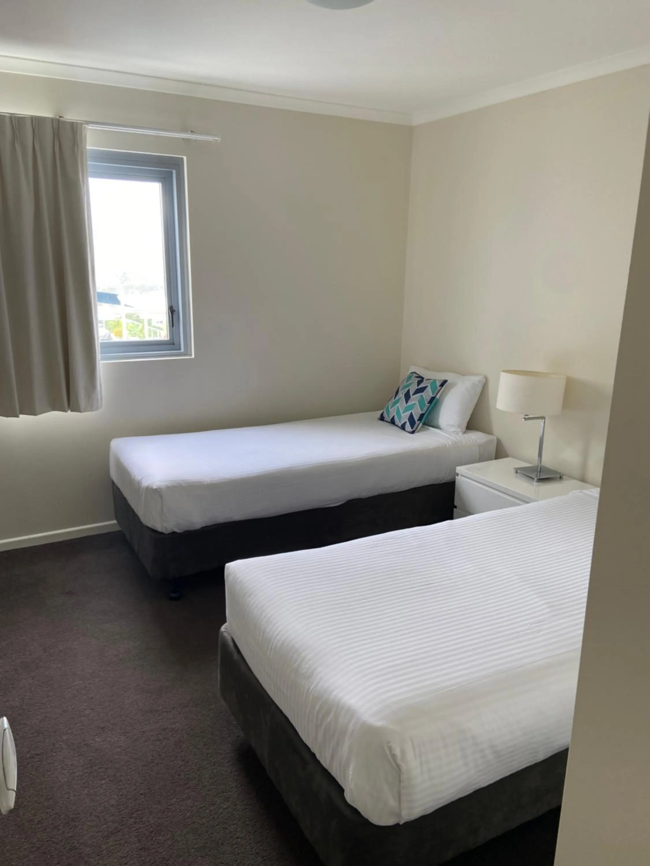 Bed in Ki-ea Apartments