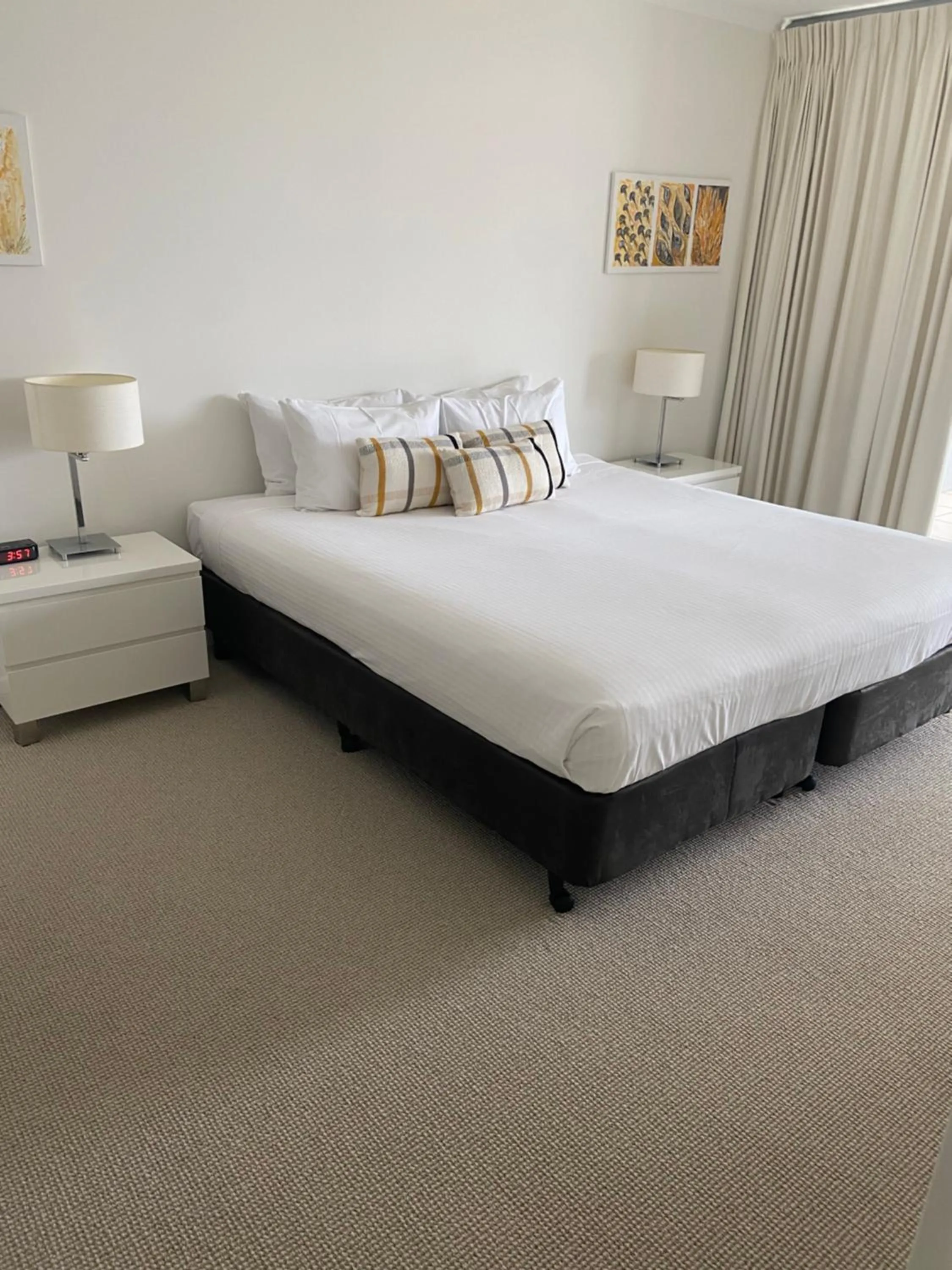 Bed in Ki-ea Apartments