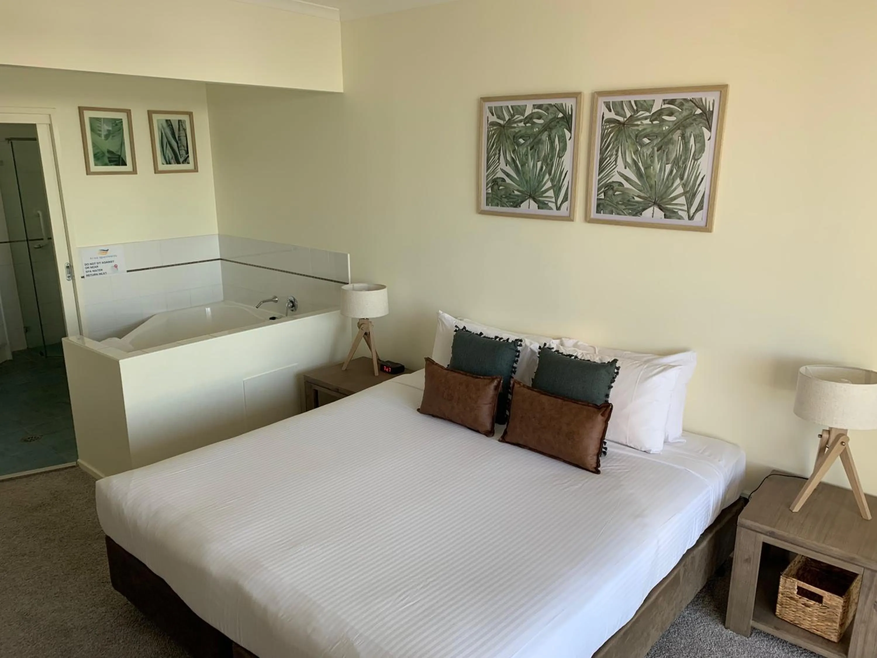 Bed in Ki-ea Apartments