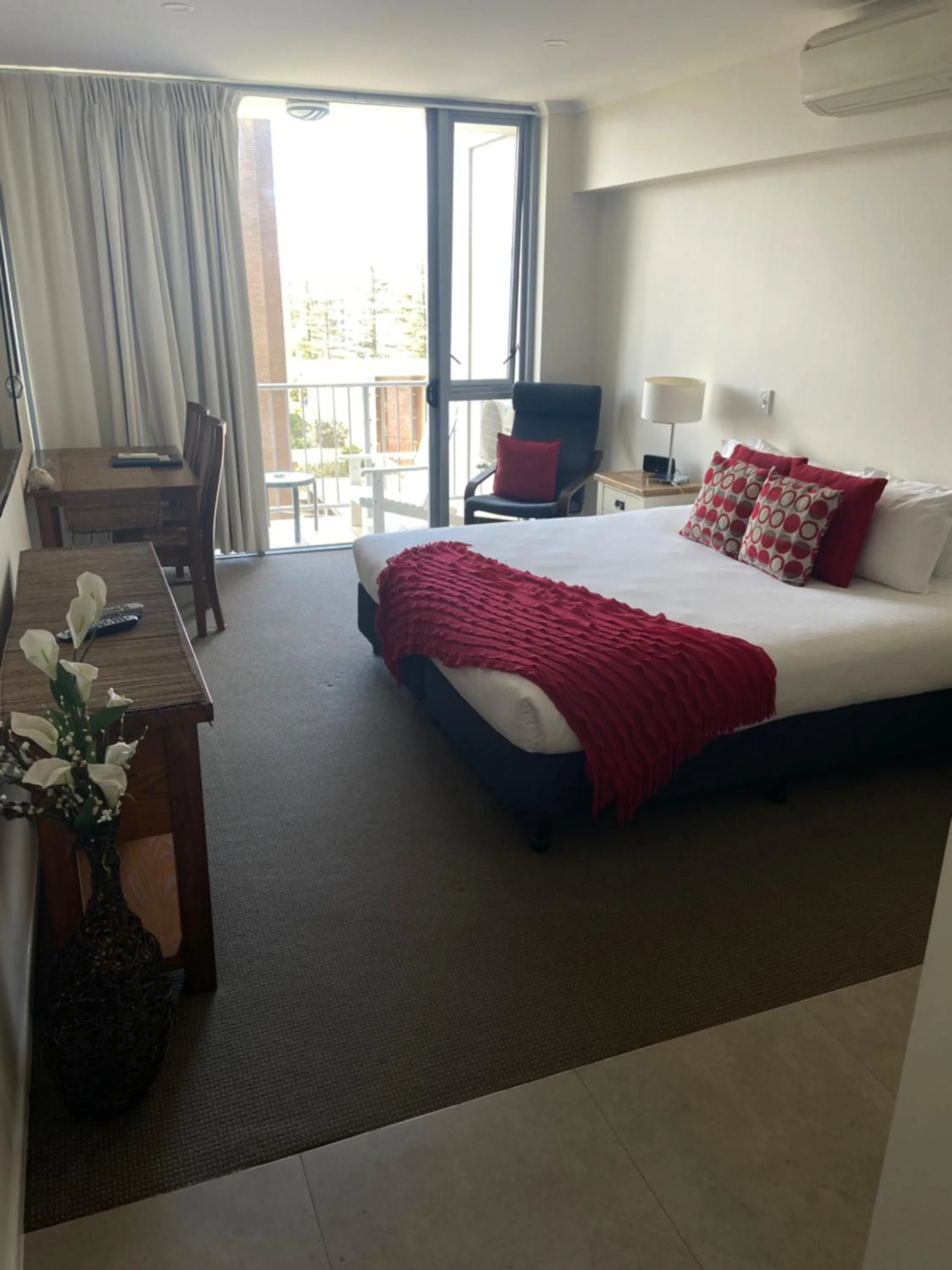 Bed in Ki-ea Apartments