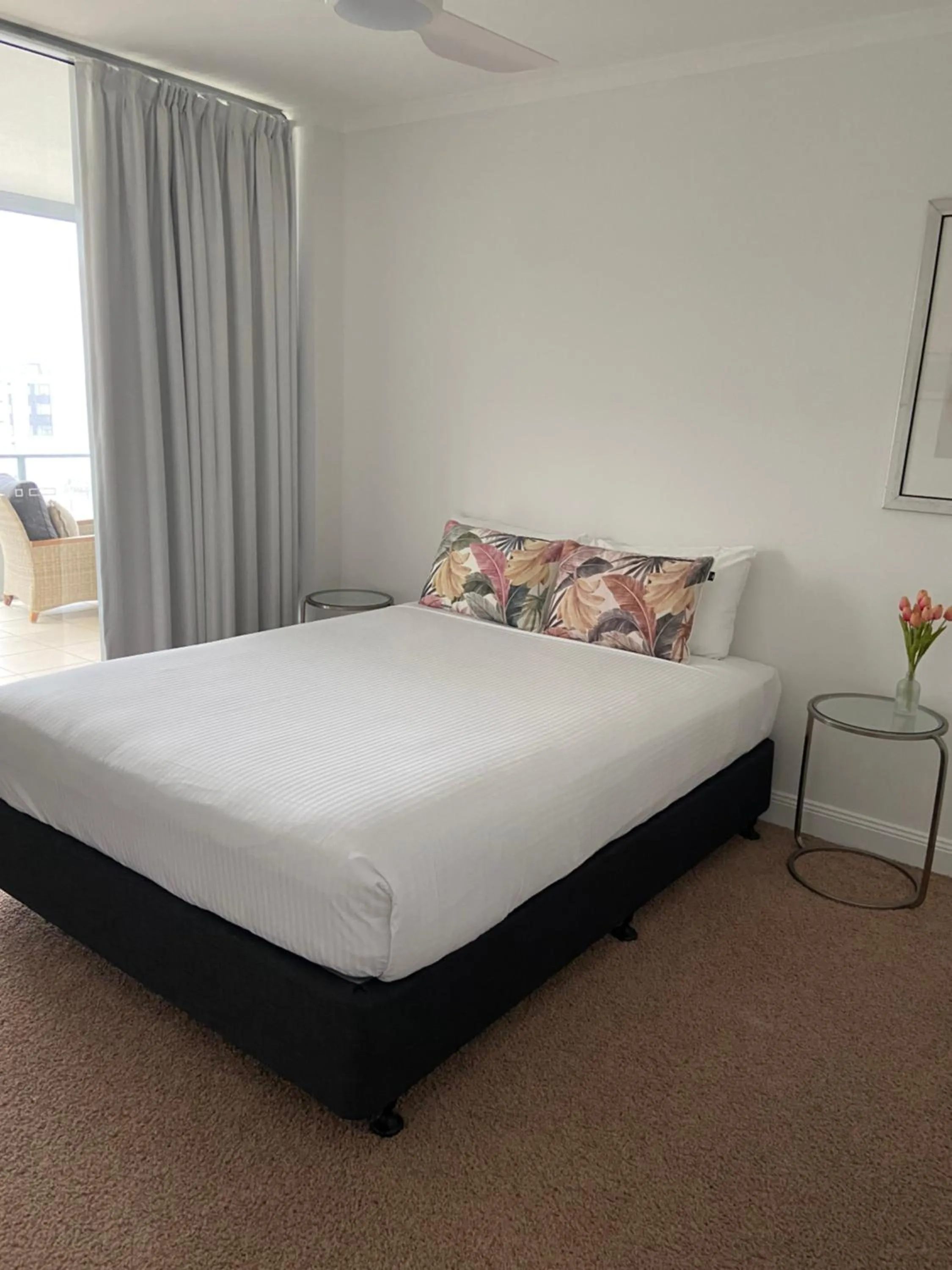 Bed in Ki-ea Apartments