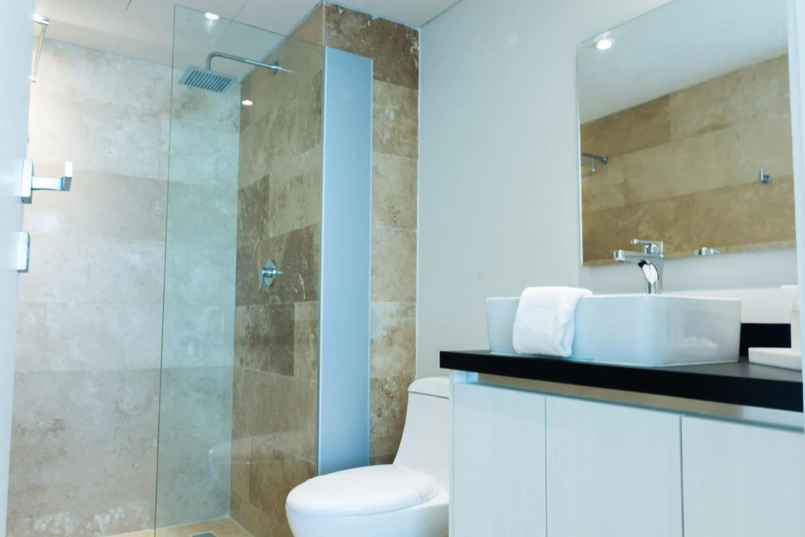 Bathroom in Tropic Playa Apartments