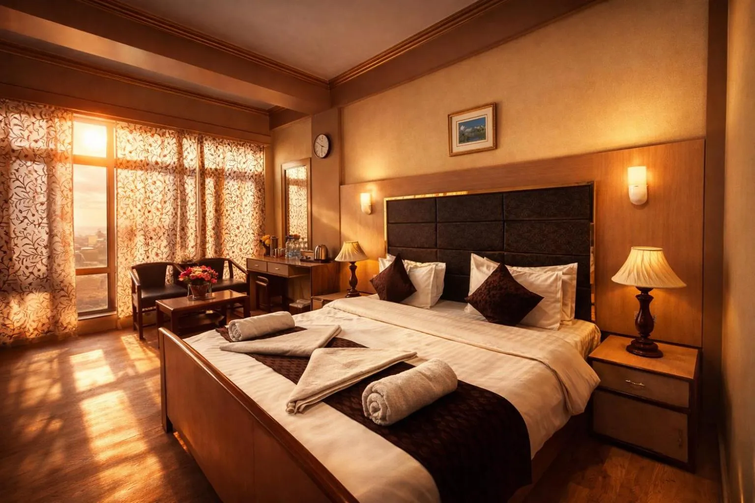 Bed in Hotel New Mamta