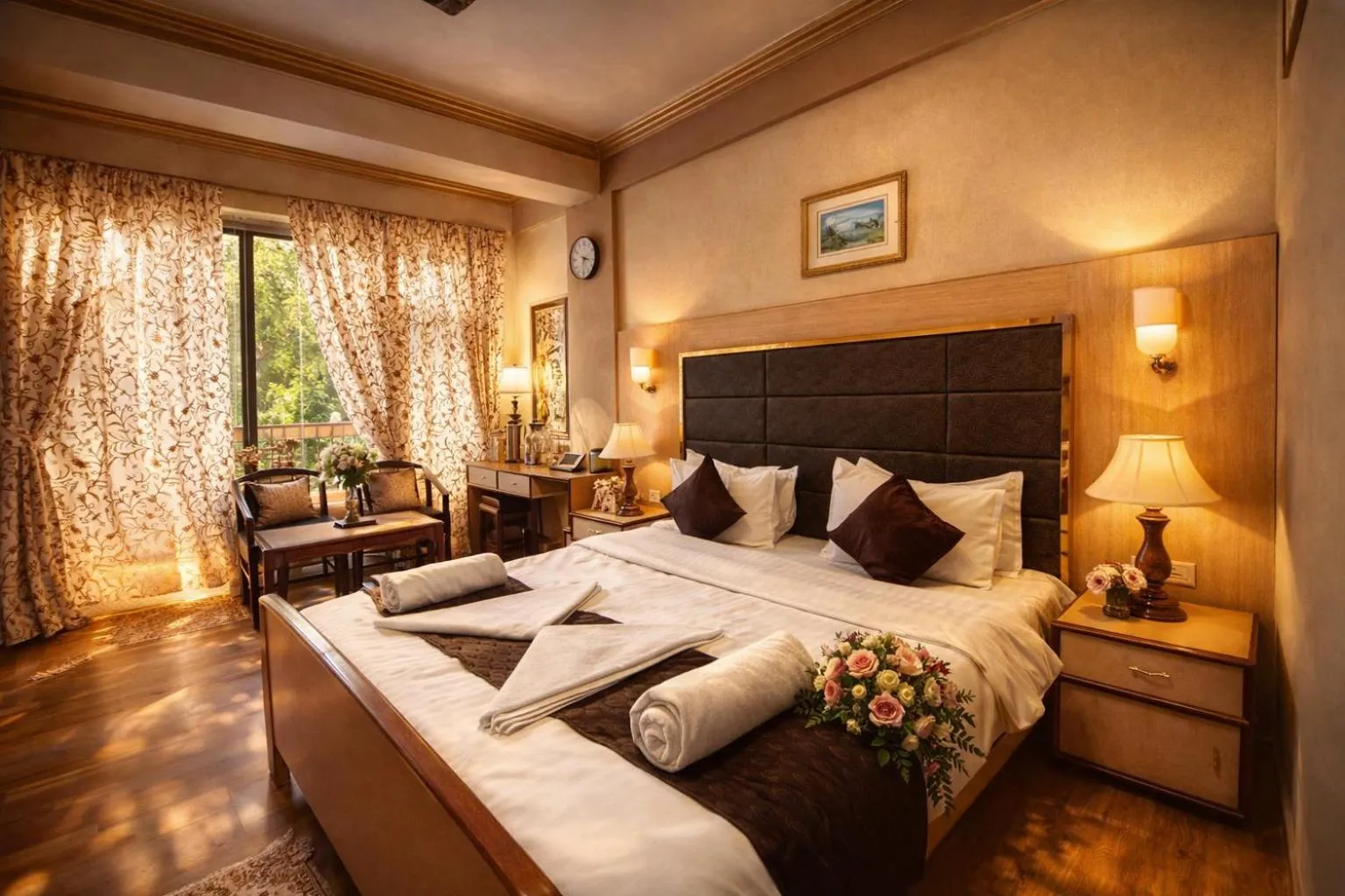 Bed in Hotel New Mamta