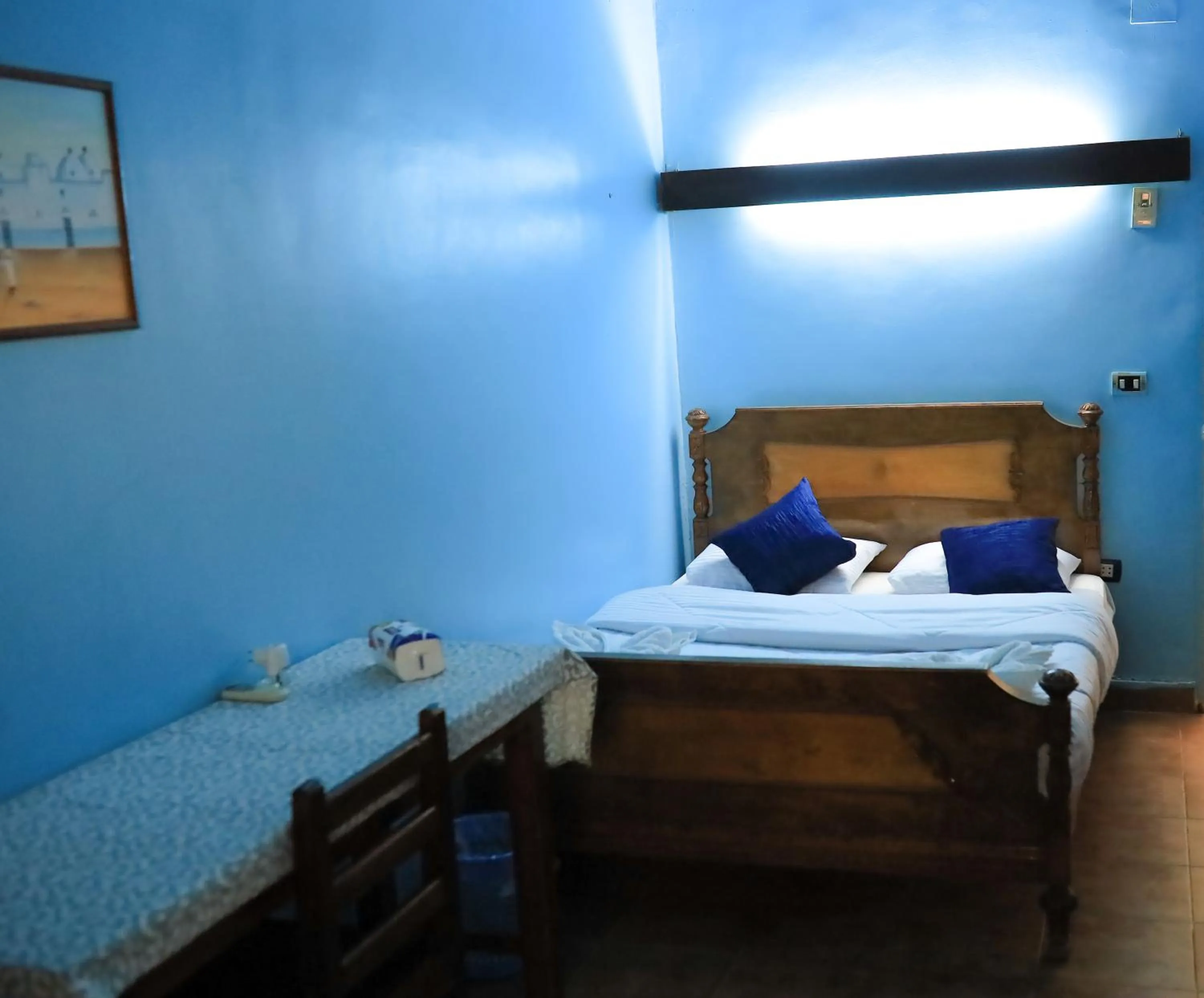 Bed in Nubian Holiday House Aswan