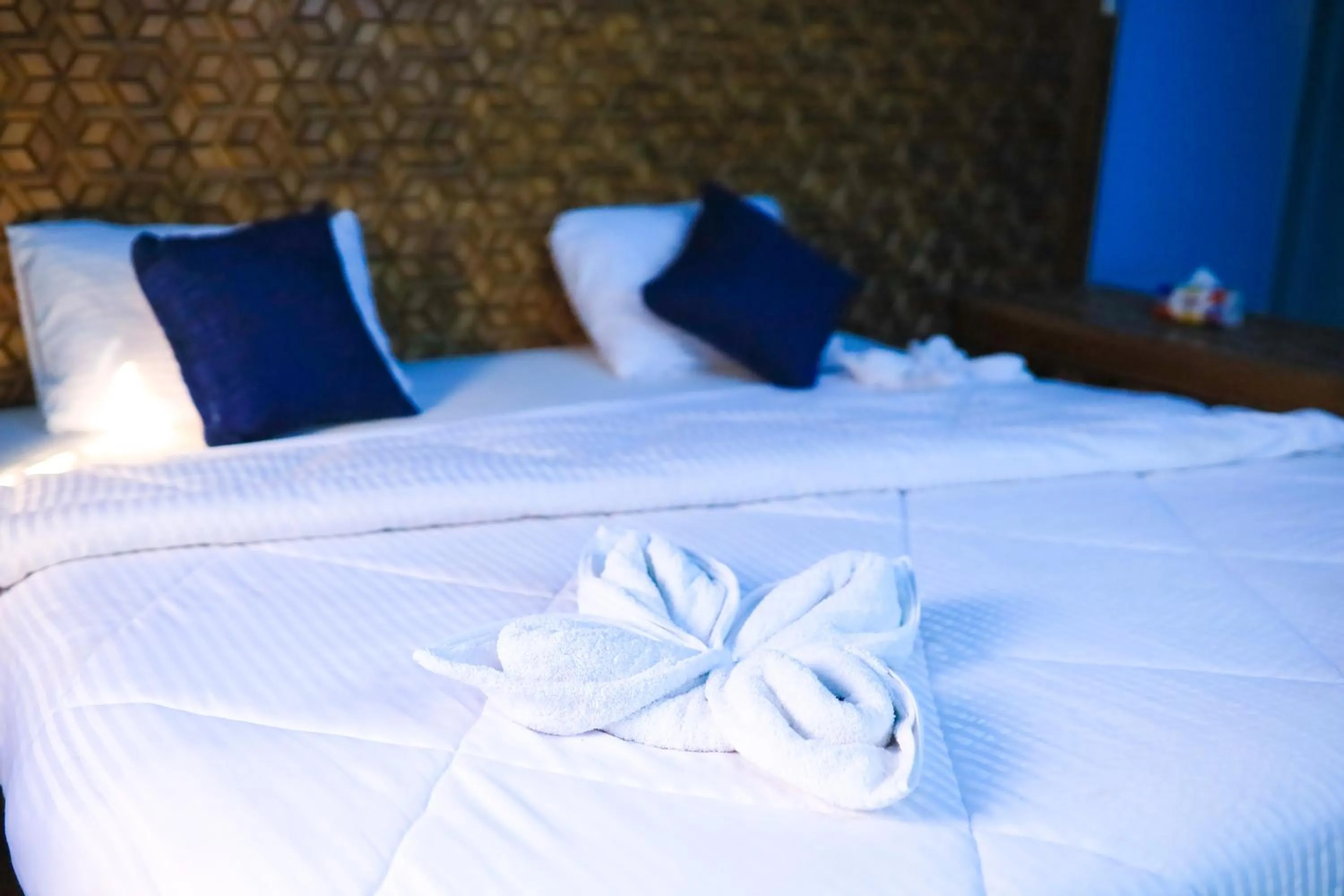 Bed in Nubian Holiday House Aswan