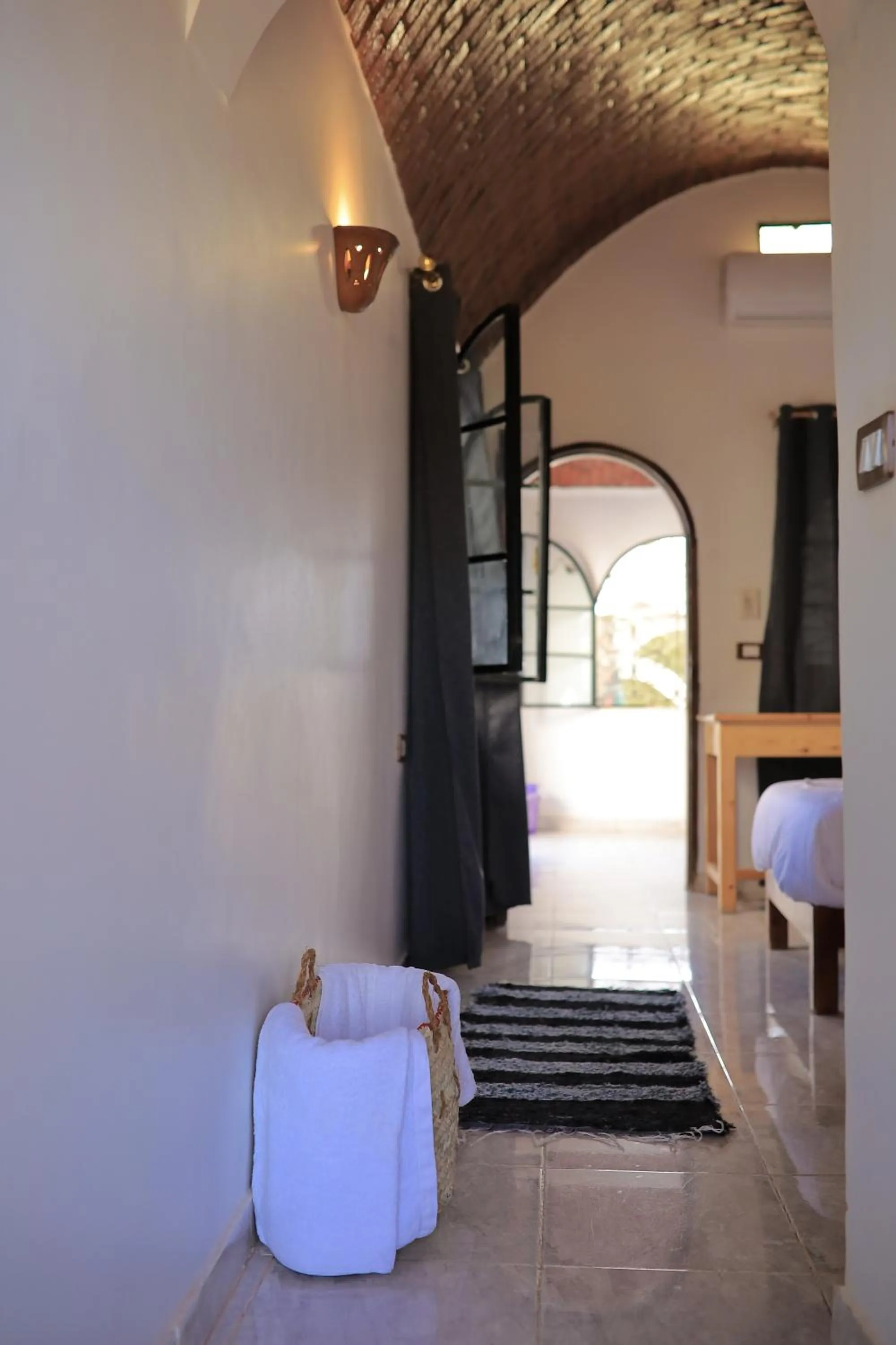 Bed in Nubian Holiday House Aswan