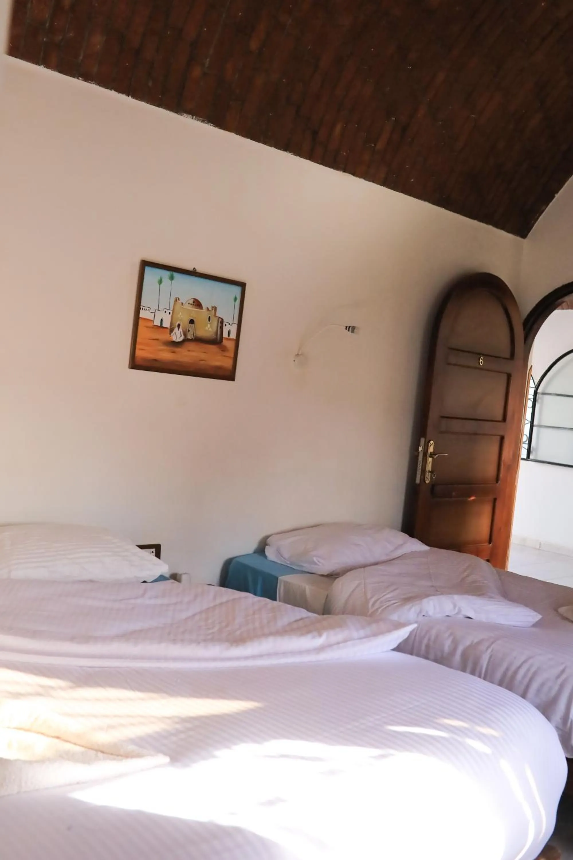 Bed in Nubian Holiday House Aswan