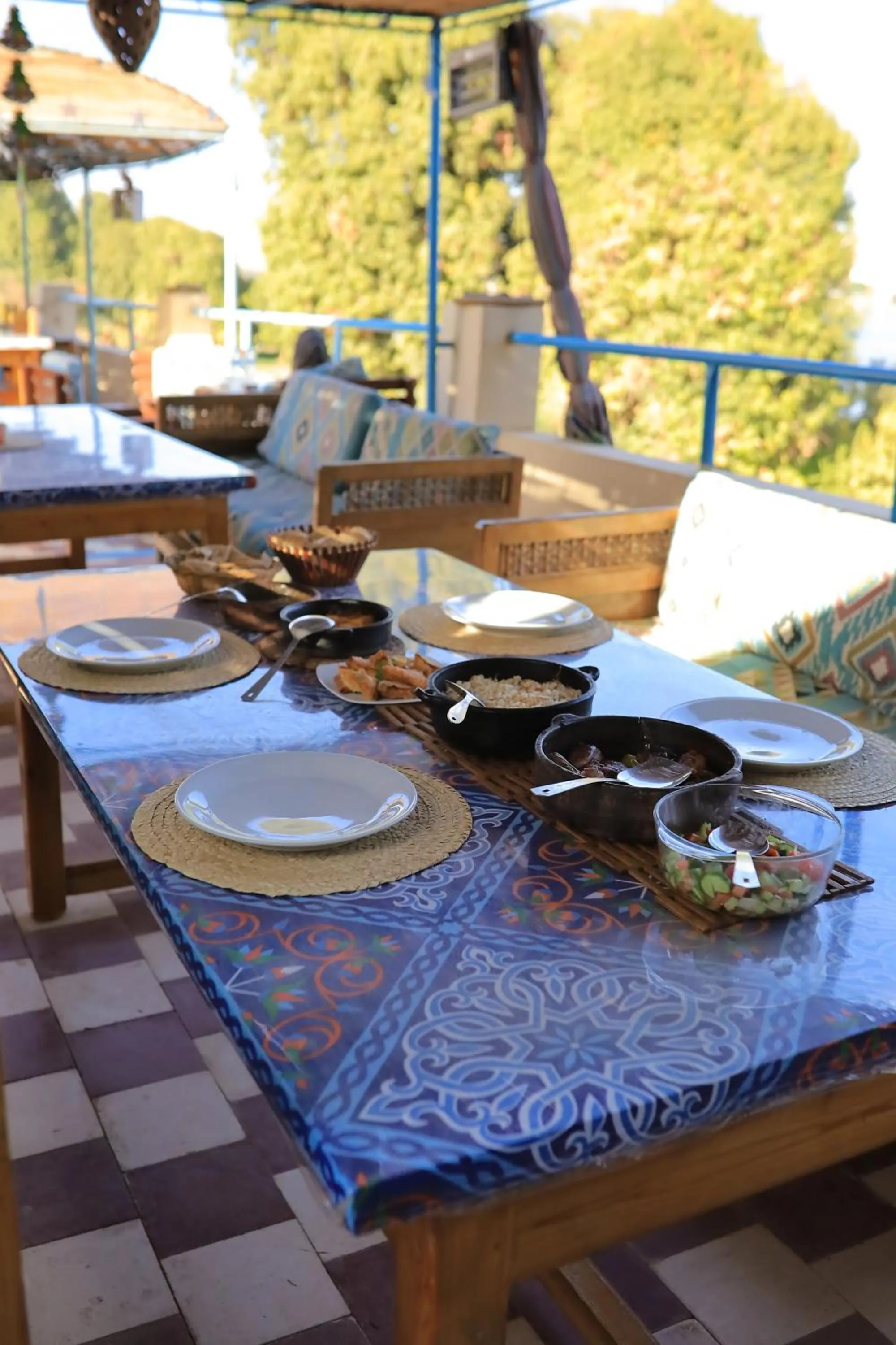Restaurant/places to eat in Nubian Holiday House Aswan