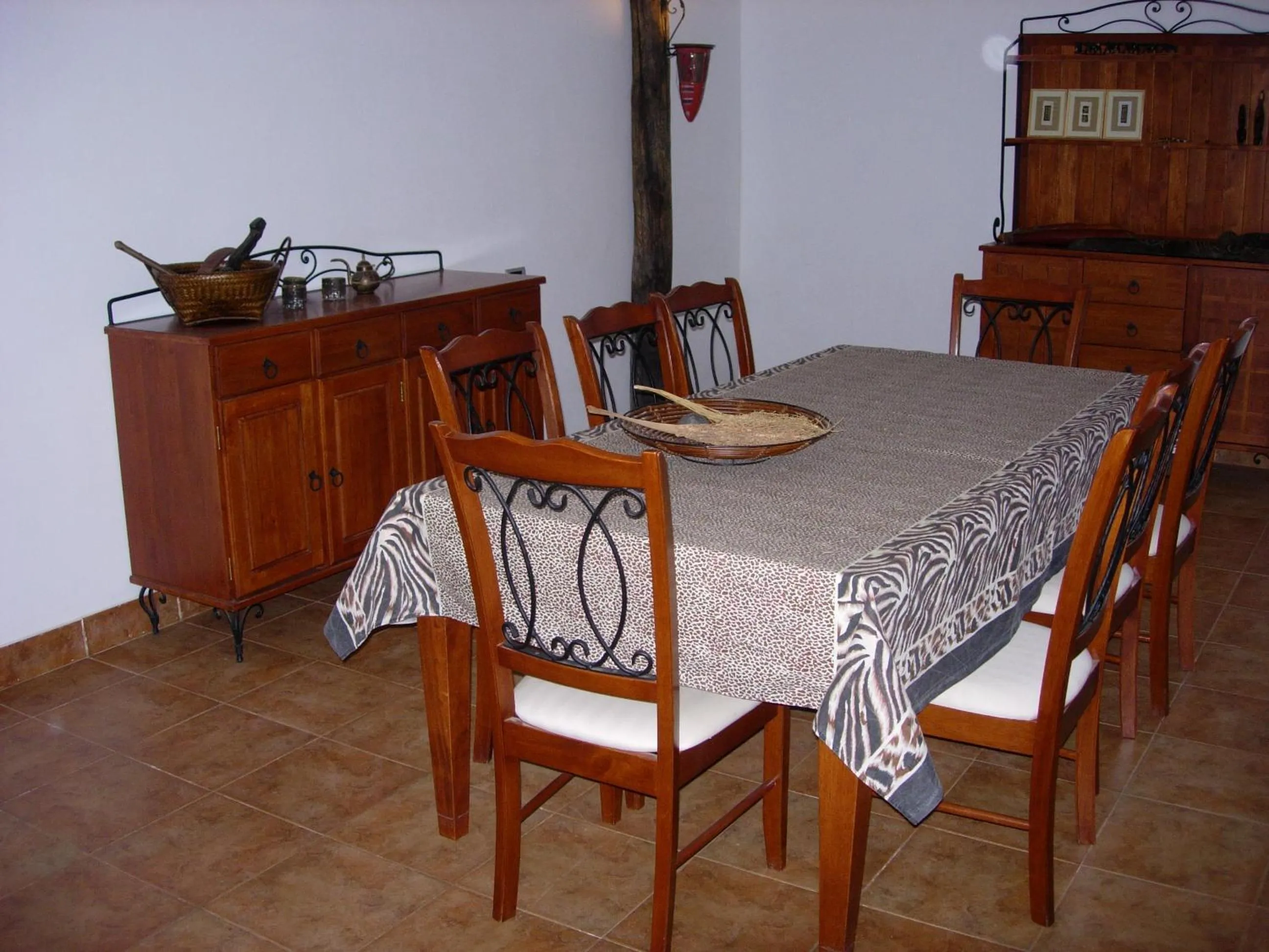 Dining area in Nubian Holiday House Aswan