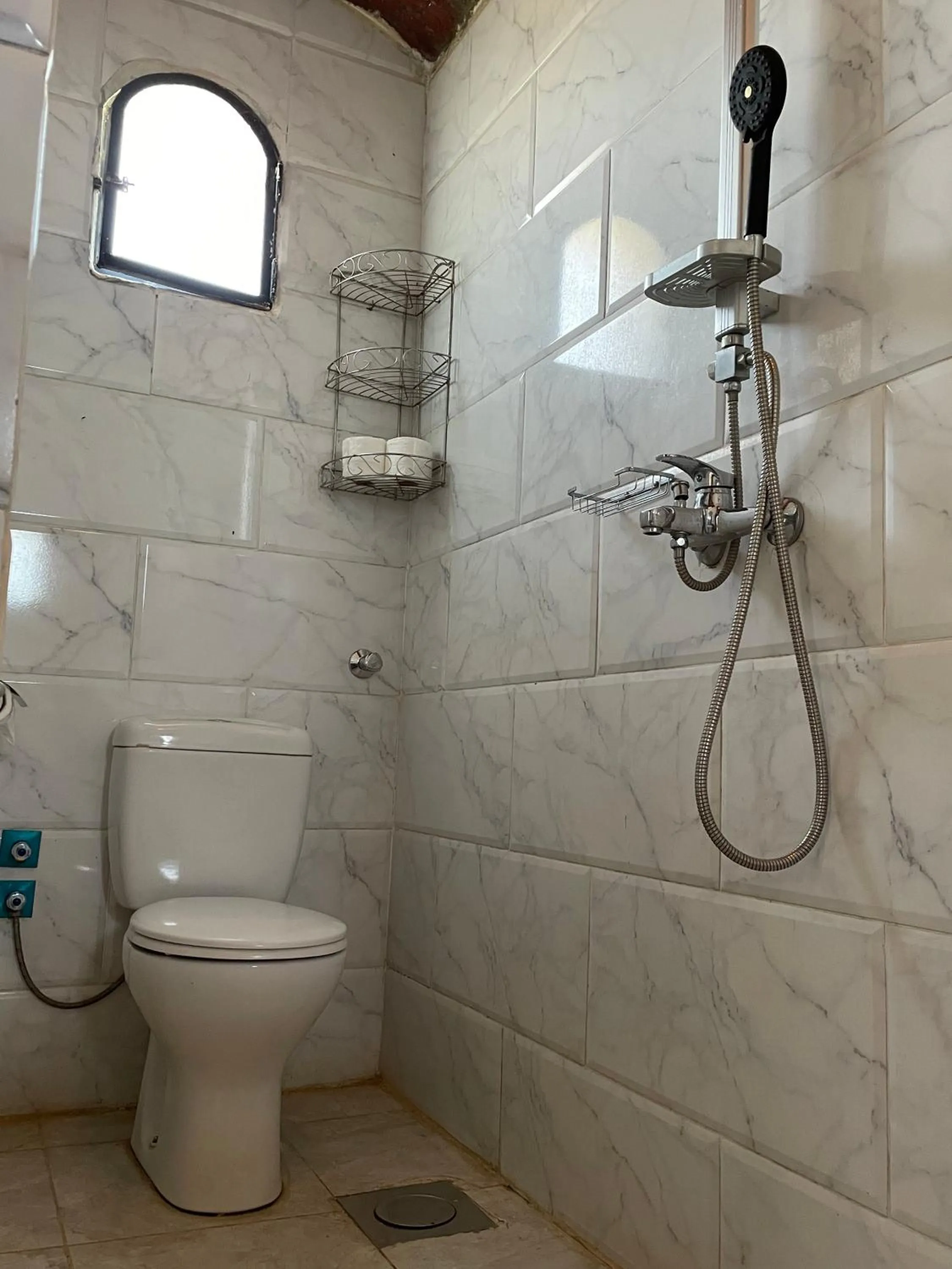 Shower in Nubian Holiday House Aswan