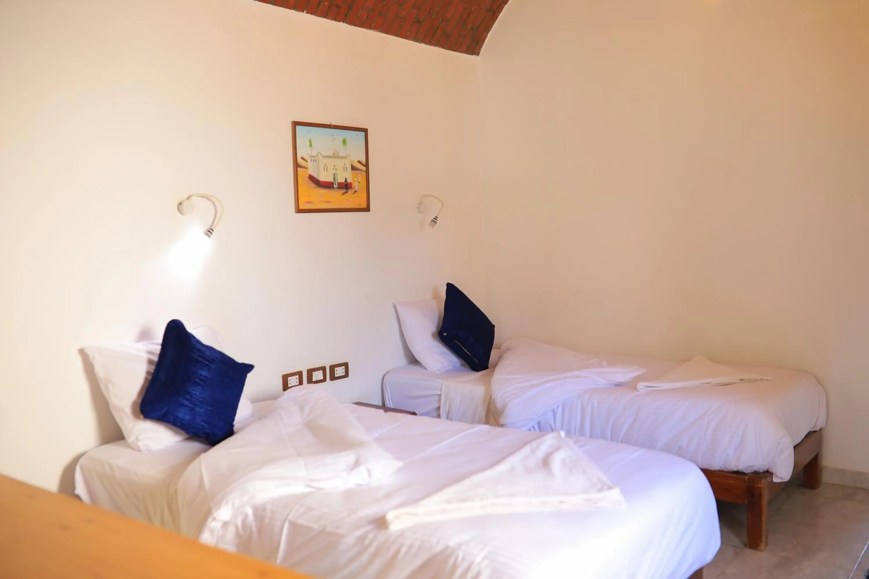 Bed in Nubian Holiday House Aswan