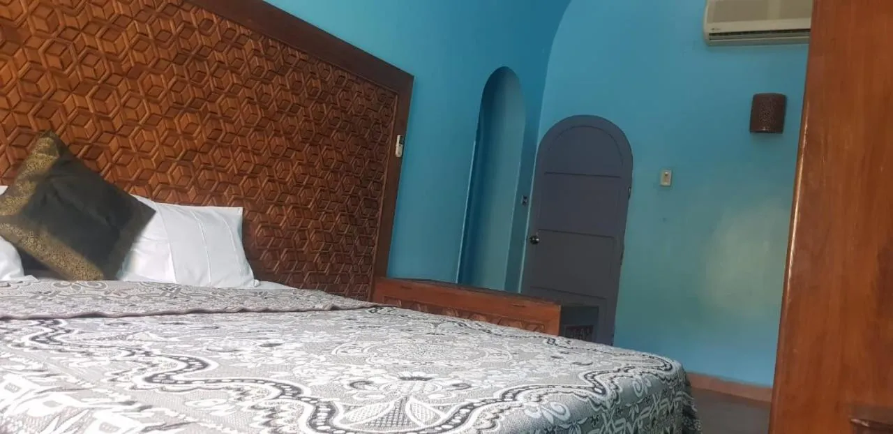 Bed in Nubian Holiday House Aswan