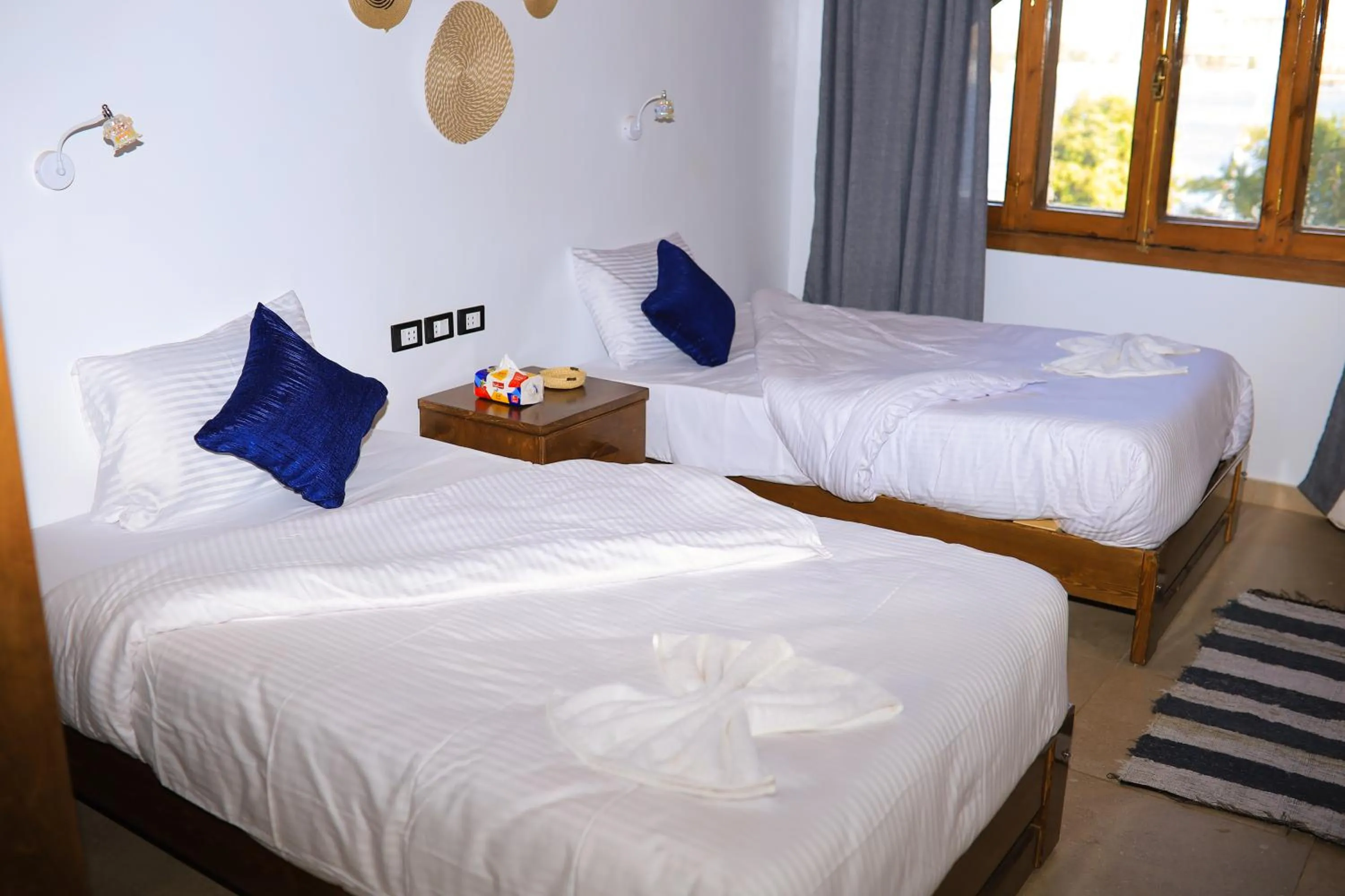 Bed in Nubian Holiday House Aswan