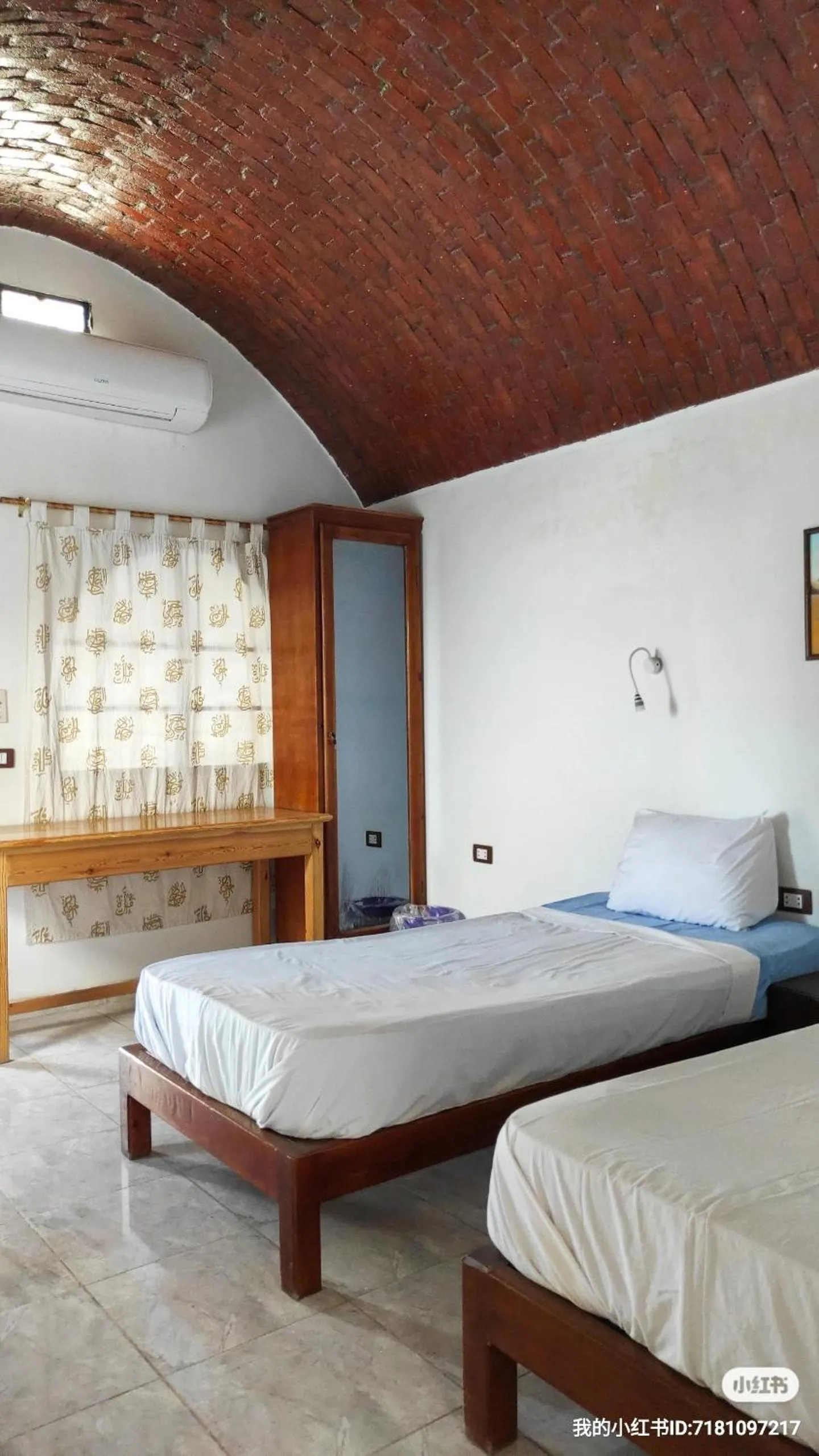 Bed in Nubian Holiday House Aswan