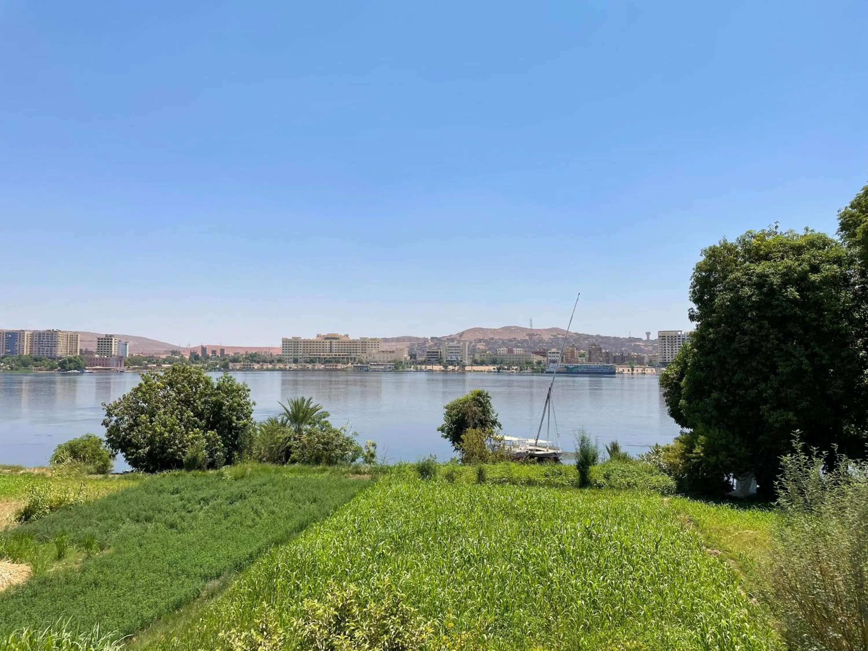 River view in Nubian Holiday House Aswan
