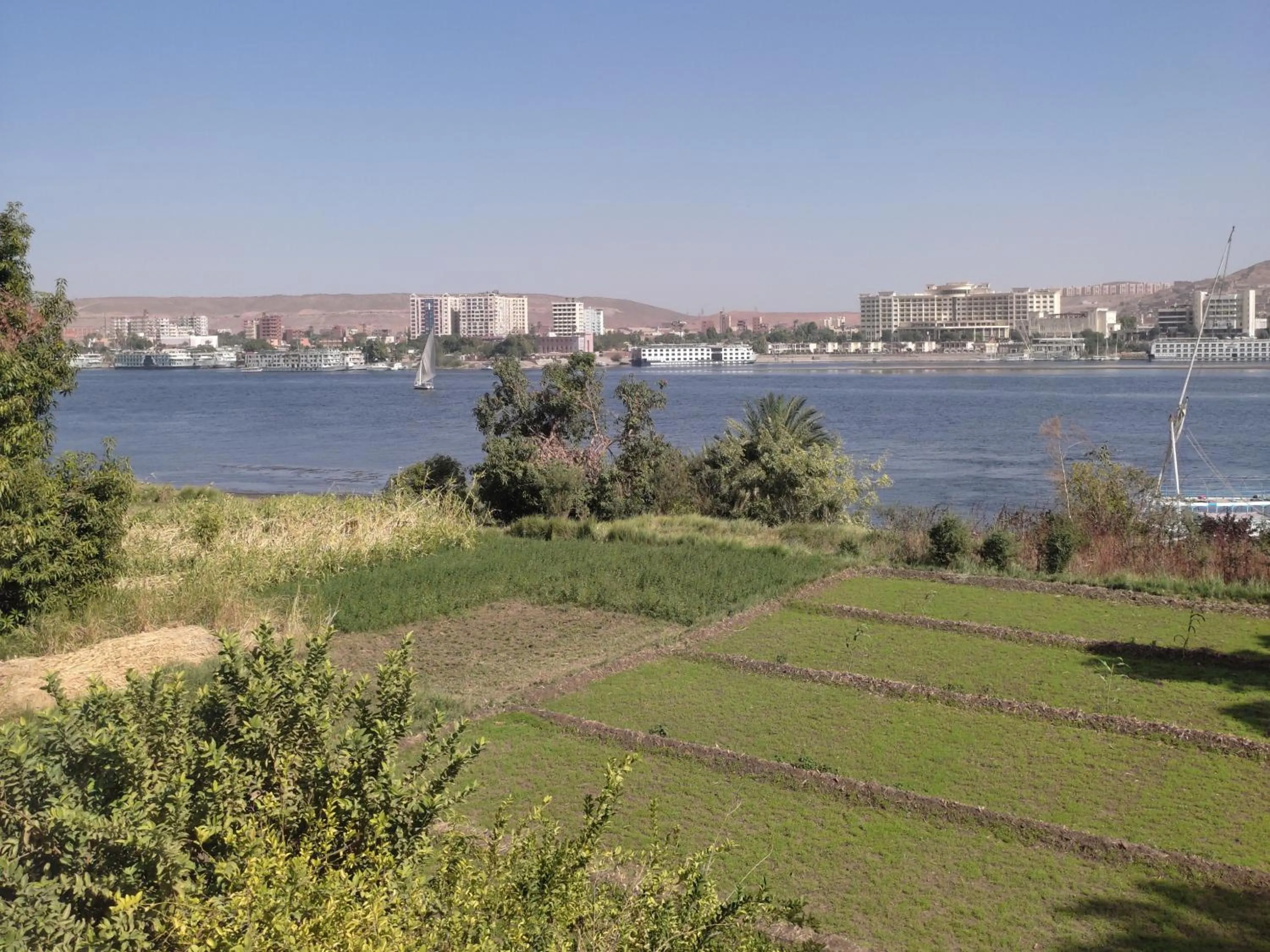 Natural landscape in Nubian Holiday House Aswan