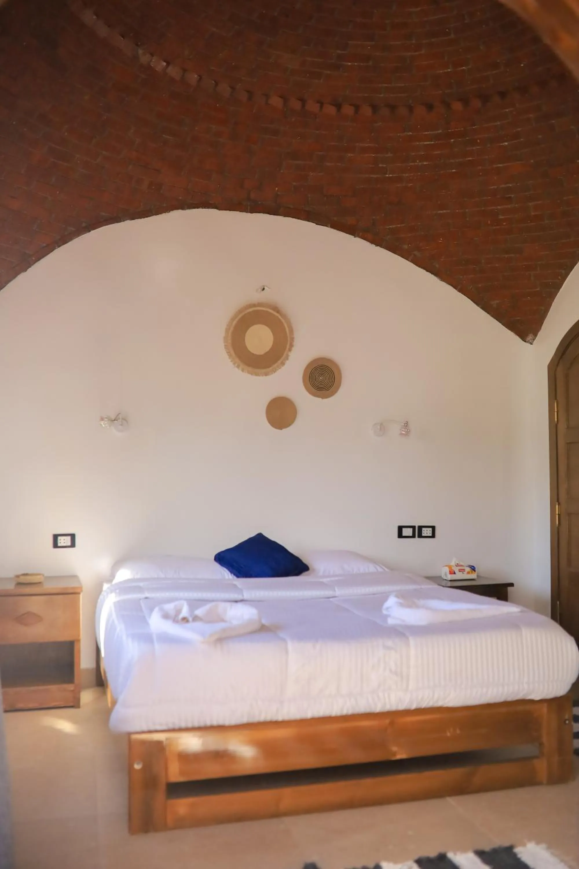 Bed in Nubian Holiday House Aswan