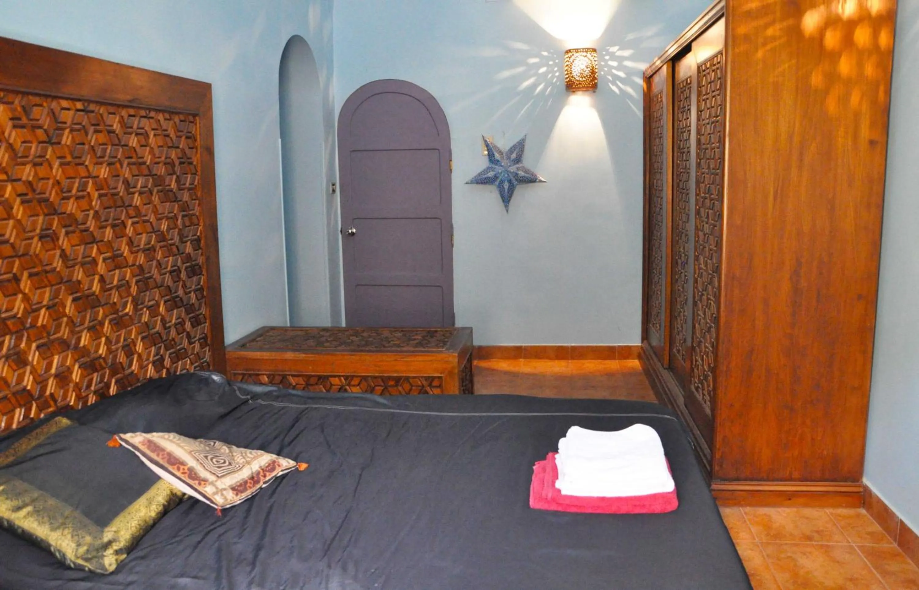 Bed in Nubian Holiday House Aswan
