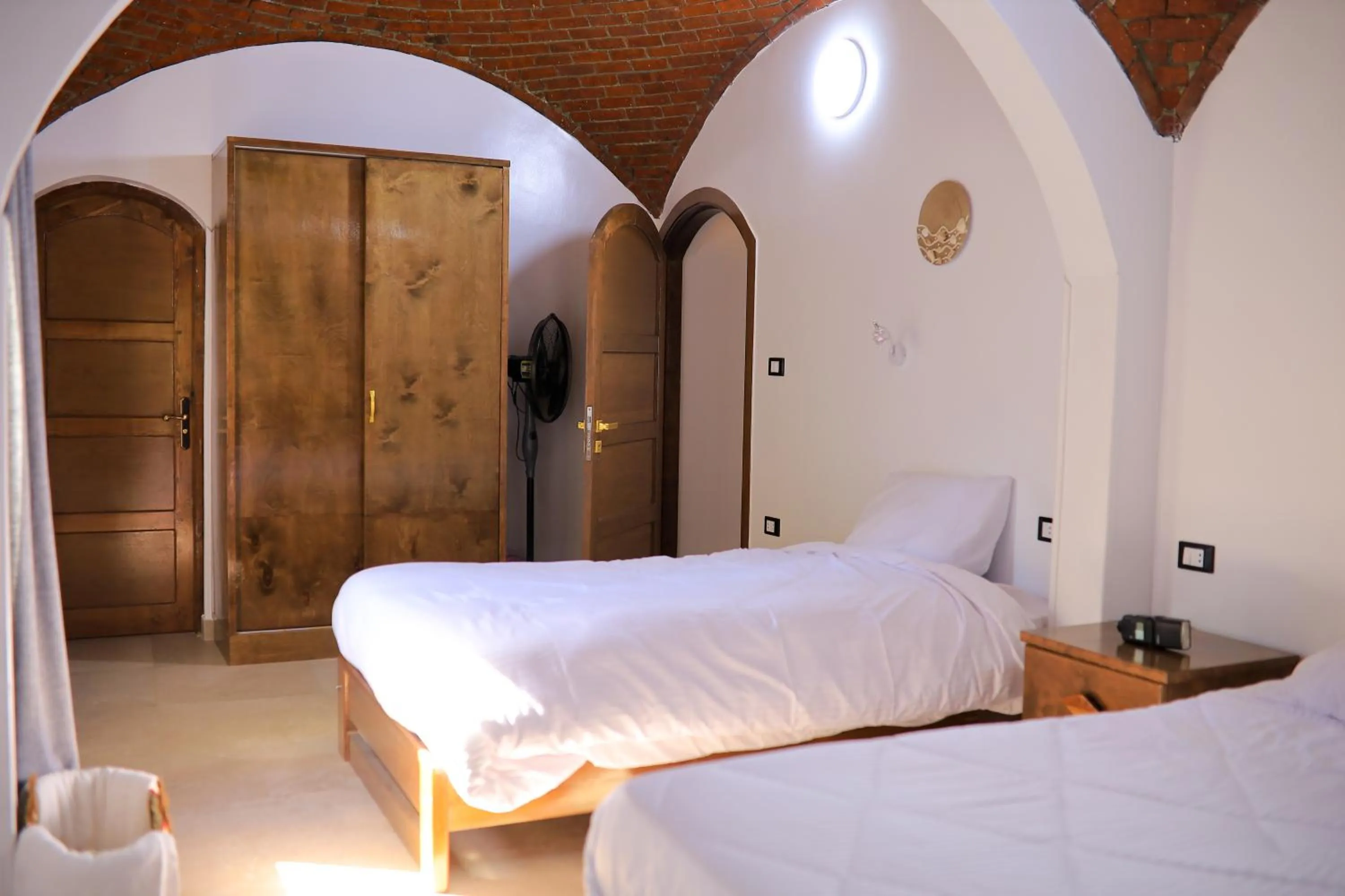 Bed in Nubian Holiday House Aswan