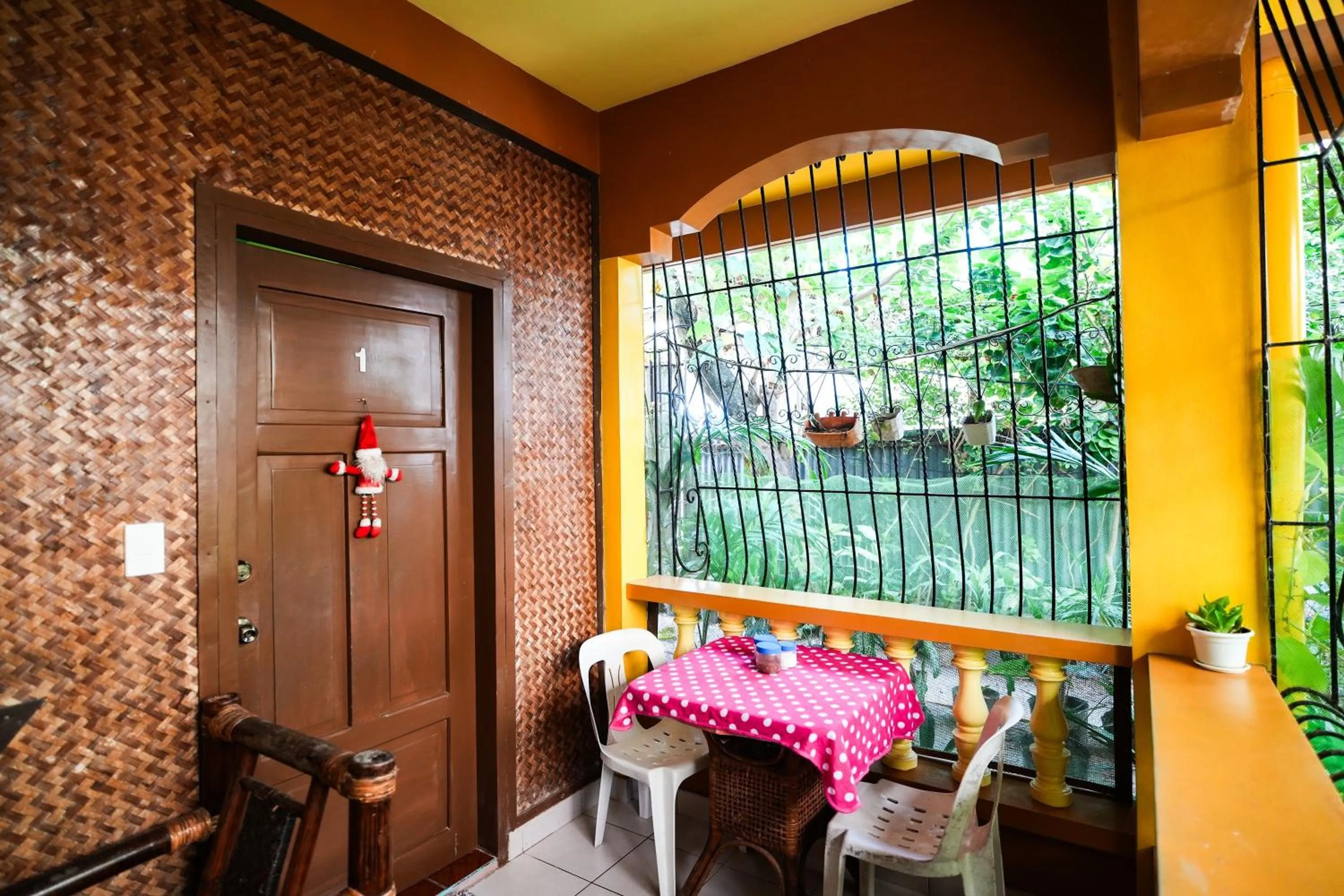 Patio in Gracias Inn Boracay