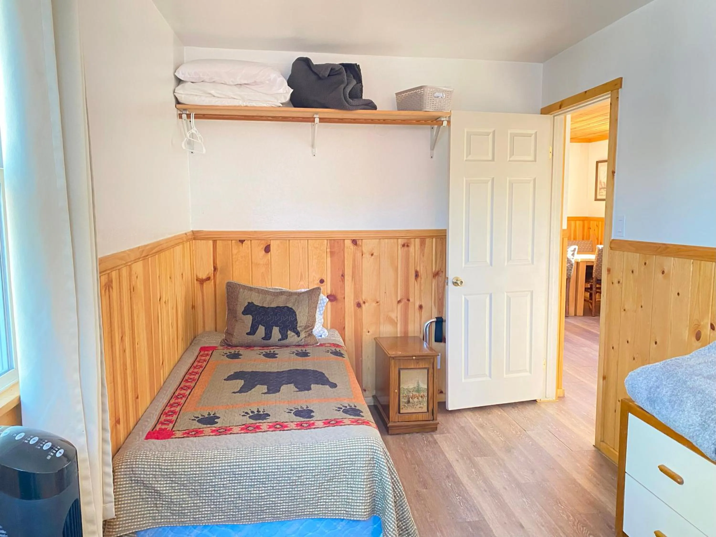 Bed in Blue Horizon Lodge