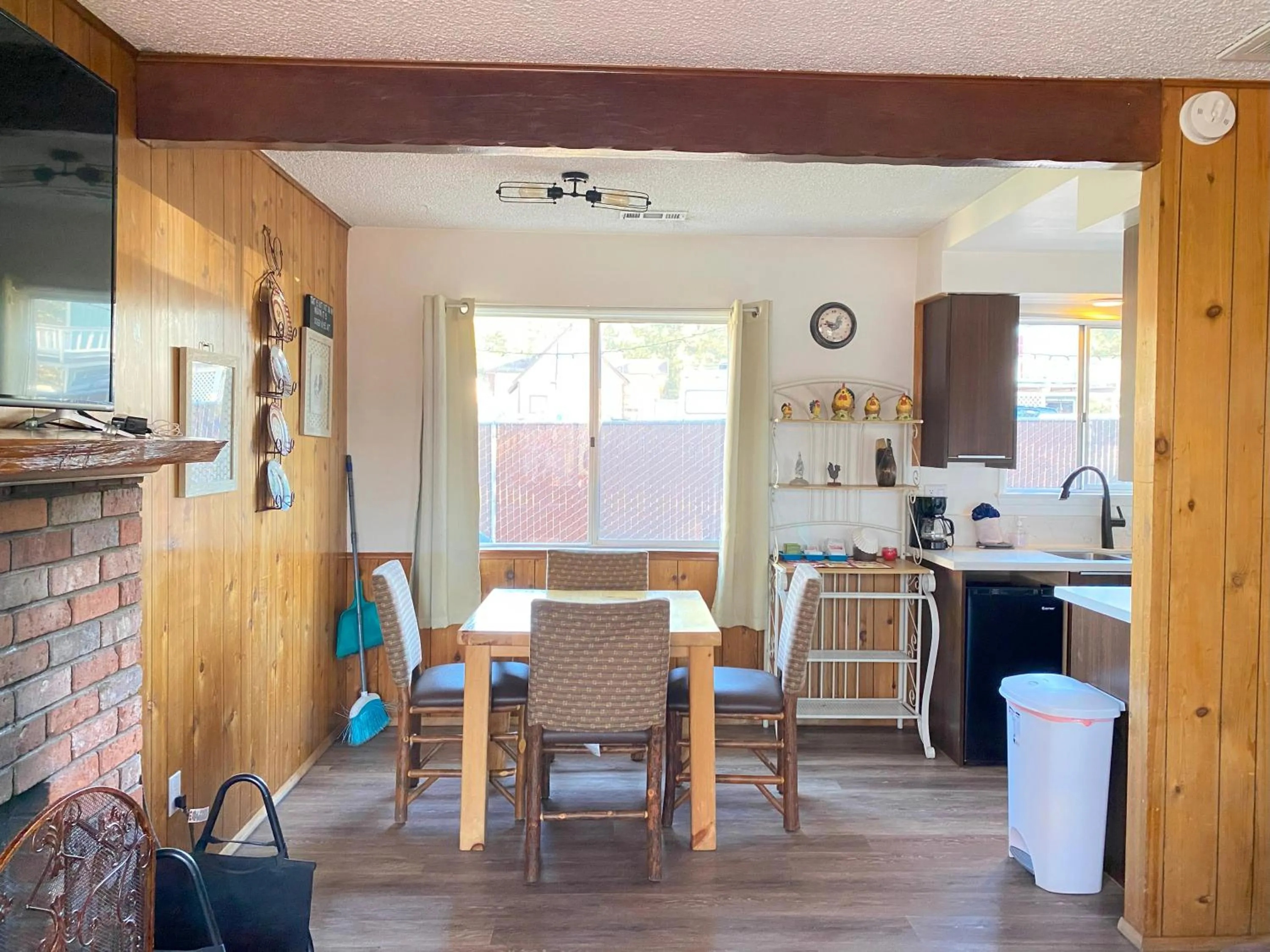 Living room in Blue Horizon Lodge