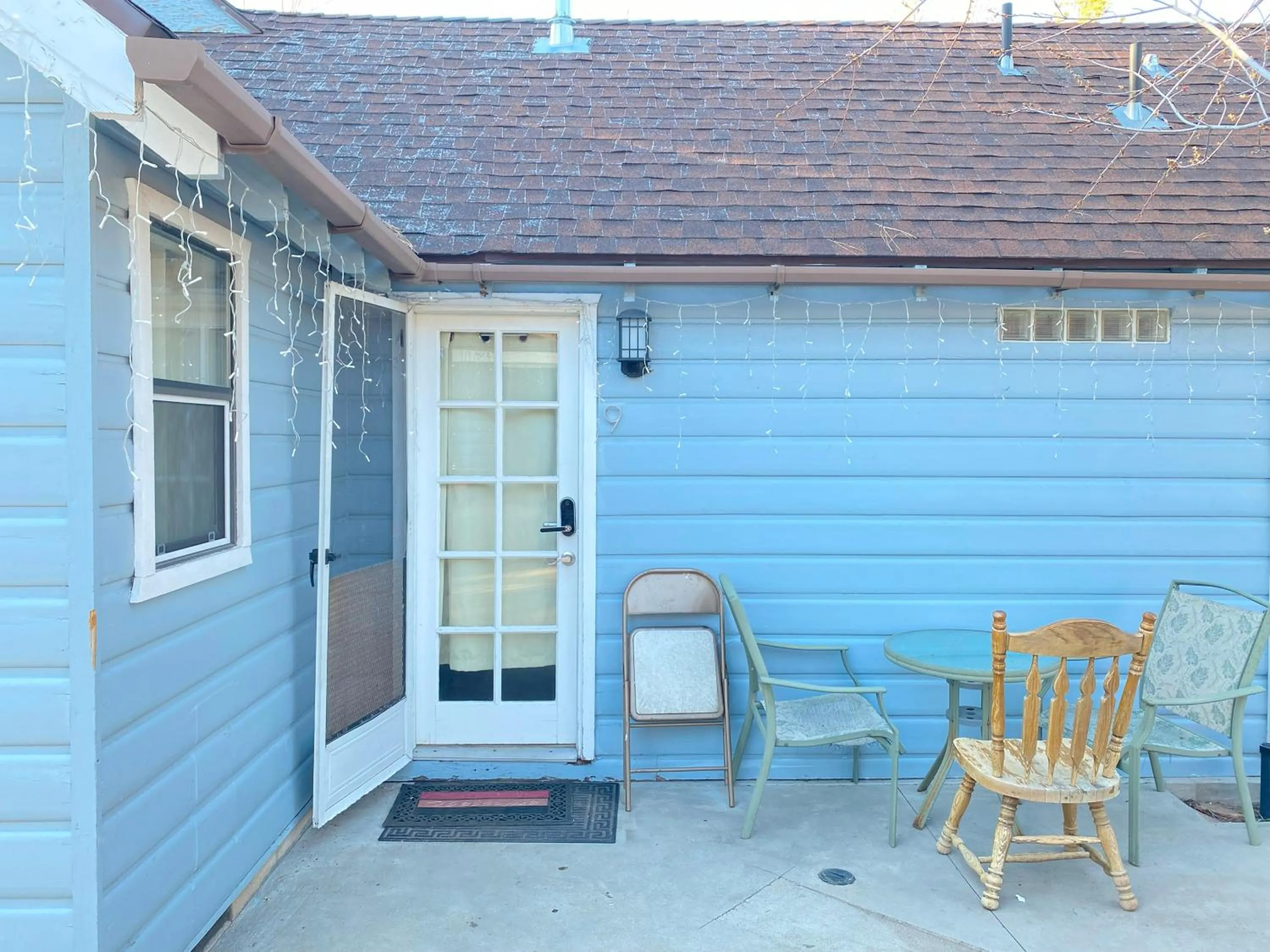 Facade/entrance in Blue Horizon Lodge